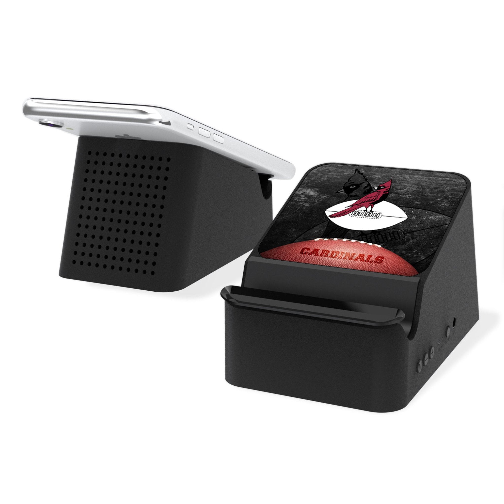 Chicago Cardinals 1947-1959 Historic Collection Legendary Wireless Charging Station and Bluetooth Speaker - Sports Gifts, Sports Memorabilia, Sports Collectibles, Fan Shop