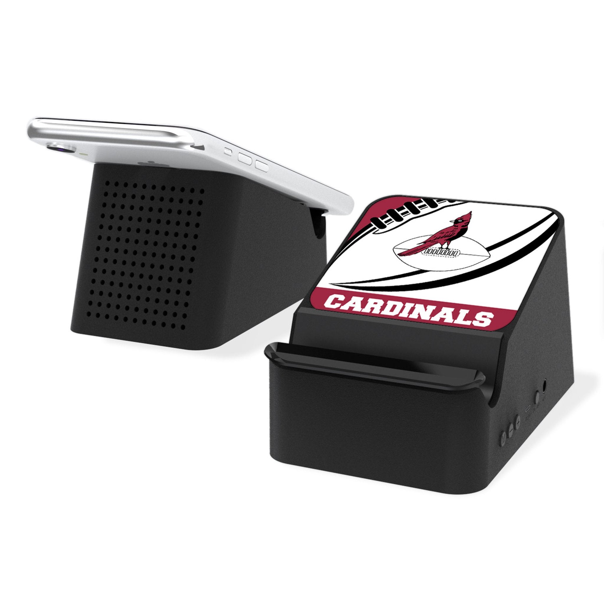 Chicago Cardinals 1947-1959 Historic Collection Passtime Wireless Charging Station and Bluetooth Speaker - Sports Gifts, Sports Memorabilia, Sports Collectibles, Fan Shop
