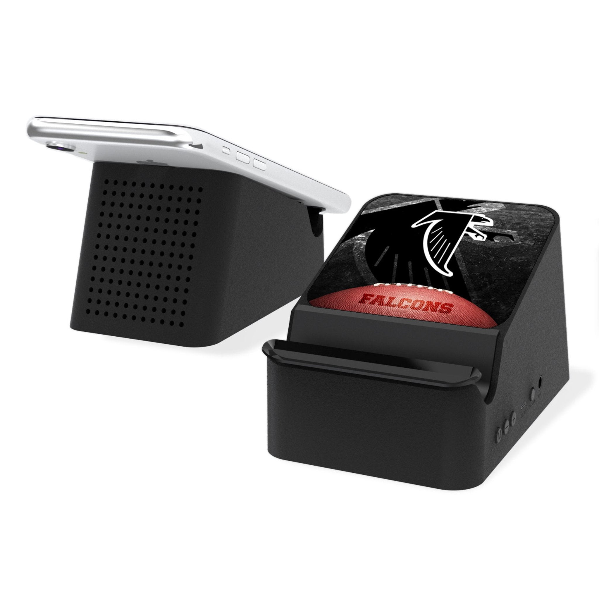 Atlanta Falcons Classic  Legendary Wireless Charging Station and Bluetooth Speaker - Sports Gifts, Sports Memorabilia, Sports Collectibles, Fan Shop