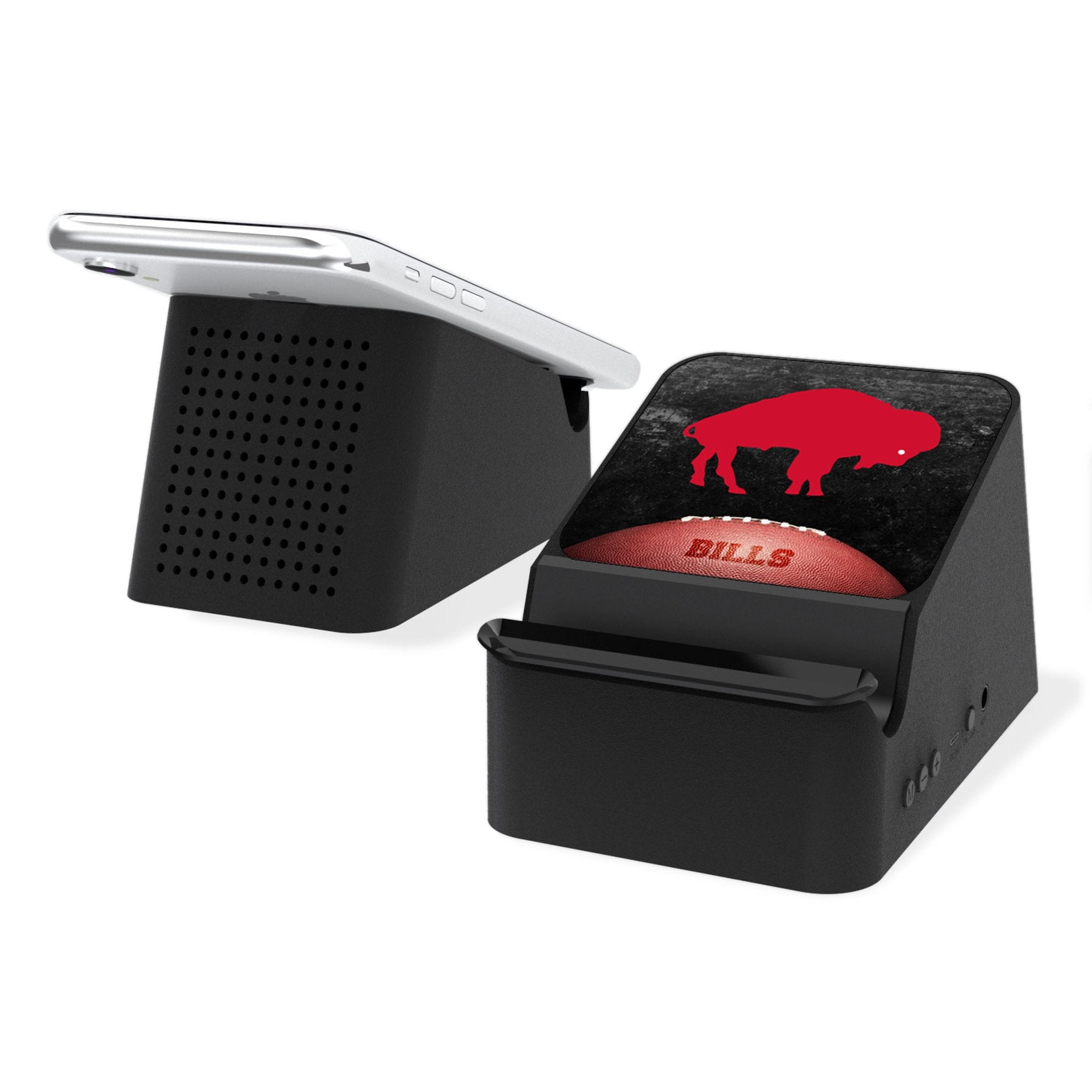 Buffalo Bills Historic Collection Legendary Wireless Charging Station and Bluetooth Speaker - Sports Gifts, Sports Memorabilia, Sports Collectibles, Fan Shop