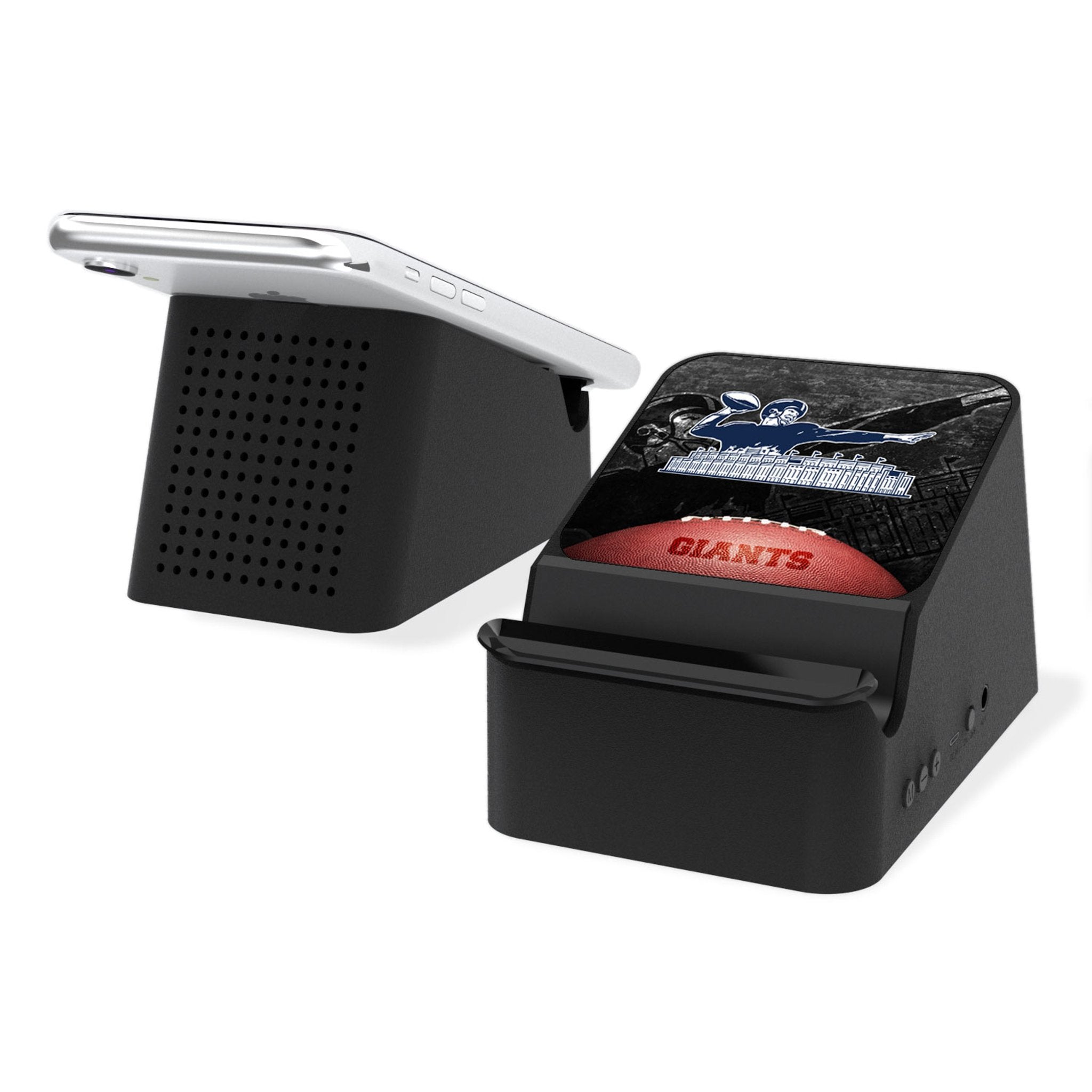 New York Giants 1960-1966 Historic Collection Legendary Wireless Charging Station and Bluetooth Speaker - Sports Gifts, Sports Memorabilia, Sports Collectibles, Fan Shop