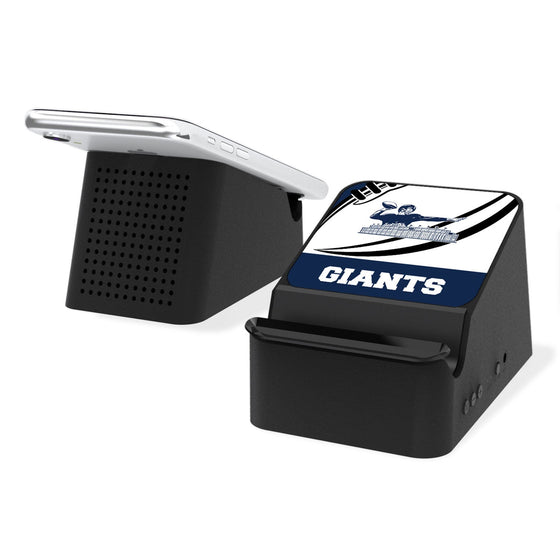 New York Giants 1960-1966 Historic Collection Passtime Wireless Charging Station and Bluetooth Speaker-0