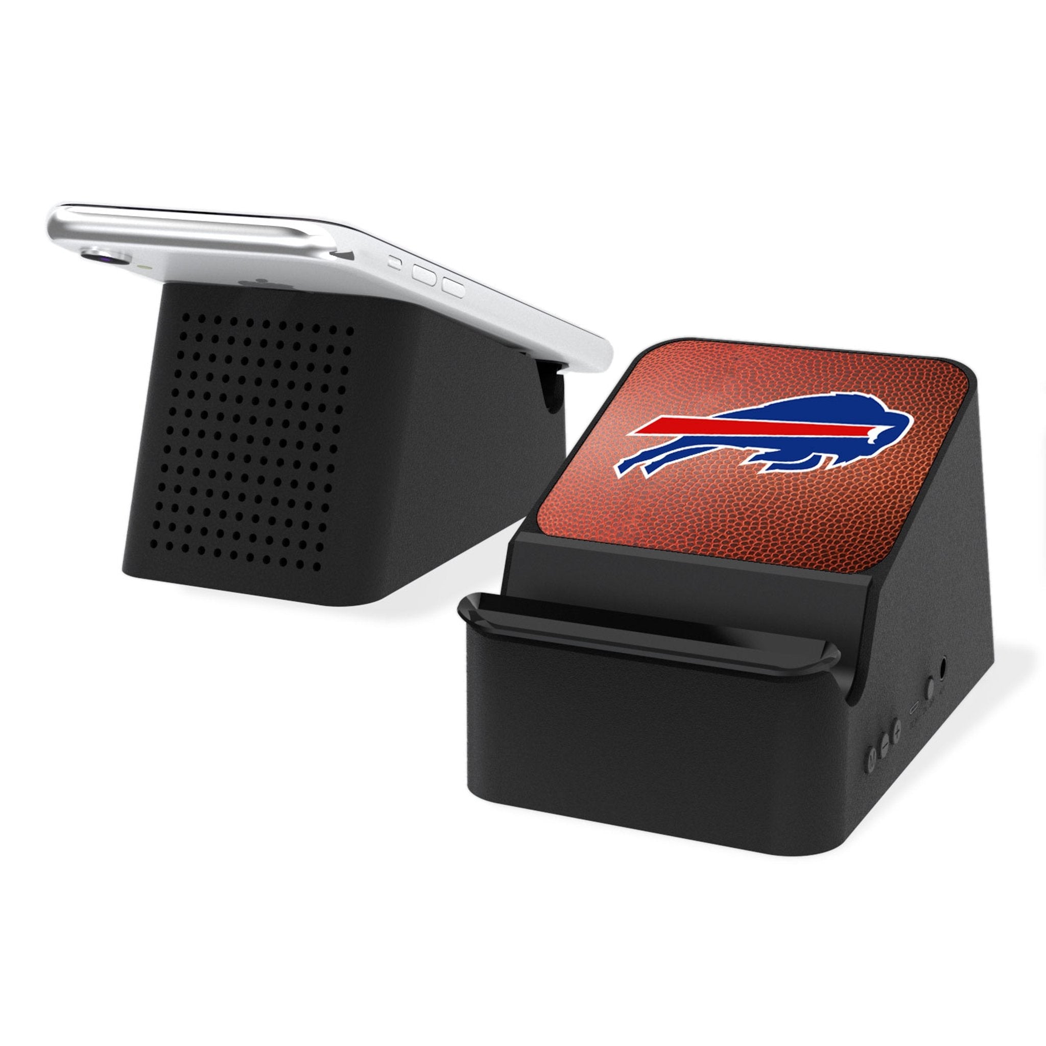 Buffalo Bills Football Wireless Charging Station and Bluetooth Speaker - Sports Gifts, Sports Memorabilia, Sports Collectibles, Fan Shop