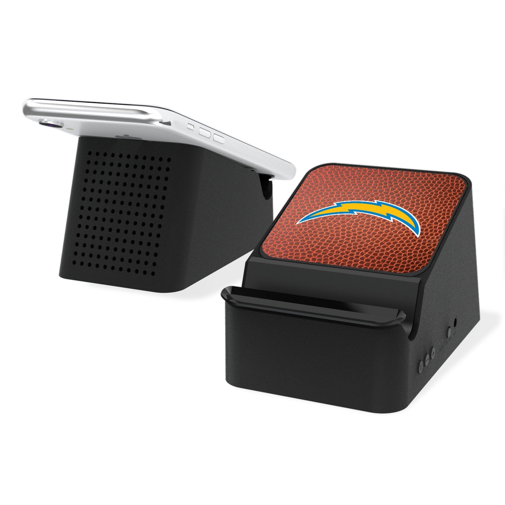 Los Angeles Chargers Football Wireless Charging Station and Bluetooth Speaker - Sports Gifts, Sports Memorabilia, Sports Collectibles, Fan Shop