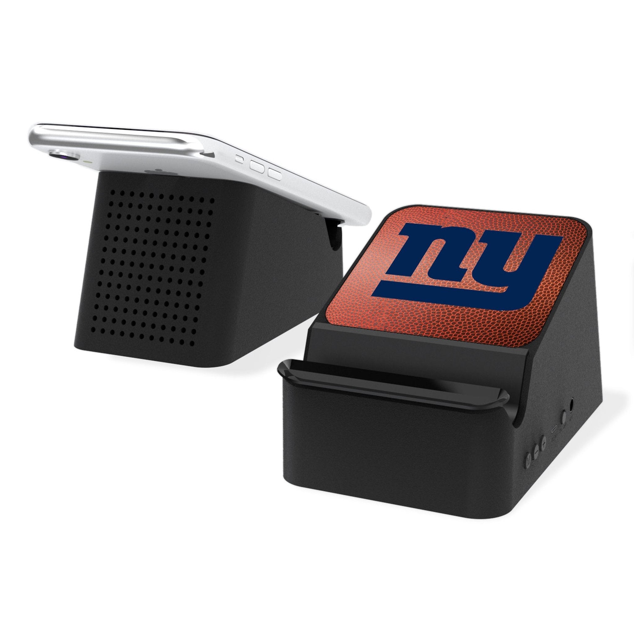 New York Giants Football Wireless Charging Station and Bluetooth Speaker - Sports Gifts, Sports Memorabilia, Sports Collectibles, Fan Shop