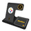 Pittsburgh Steelers Linen 3 in 1 Charging Station - Sports Gifts, Sports Memorabilia, Sports Collectibles, Fan Shop