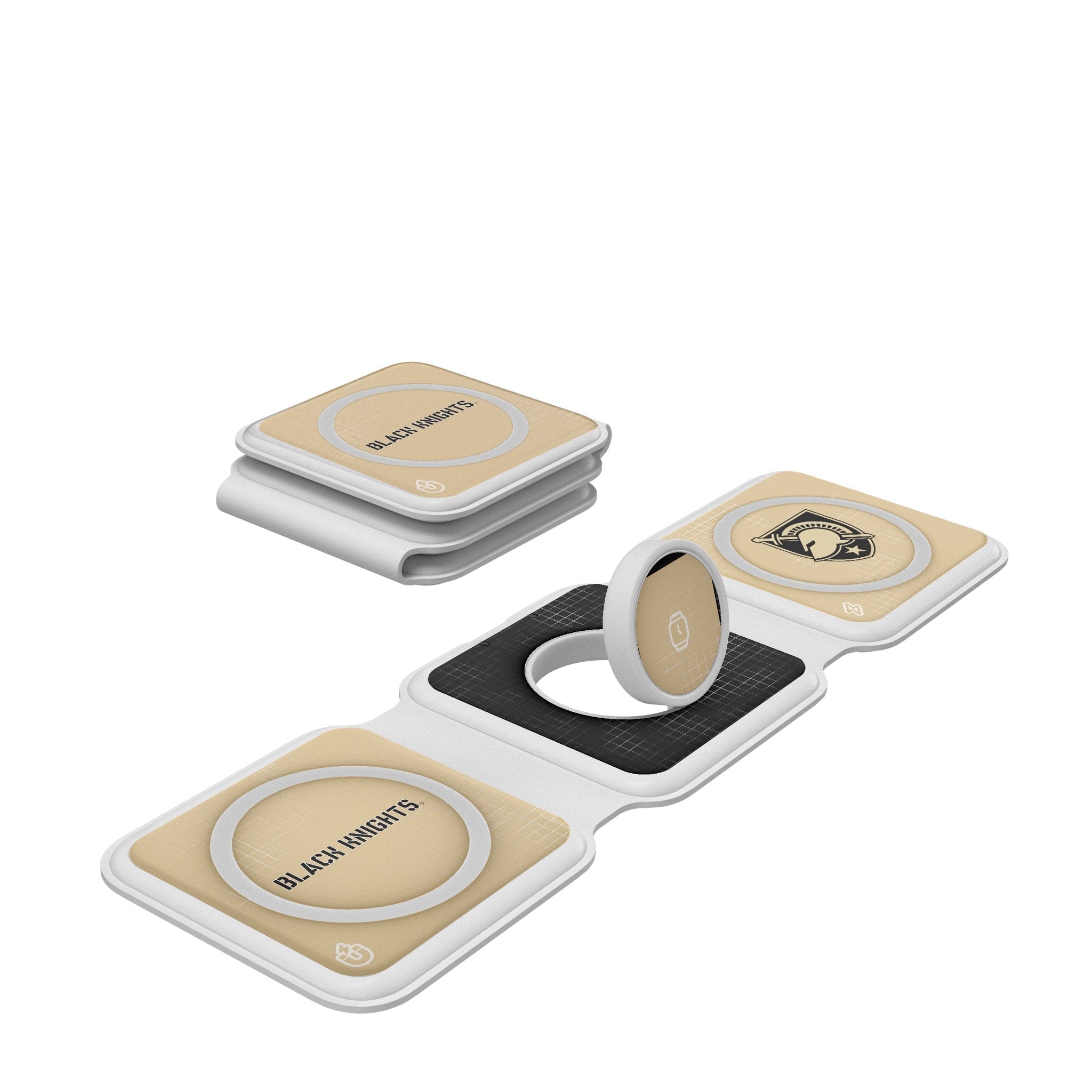 United States Military Academy Black Knights Hatch Foldable 3 in 1 Charger - Sports Gifts, Sports Memorabilia, Sports Collectibles, Fan Shop