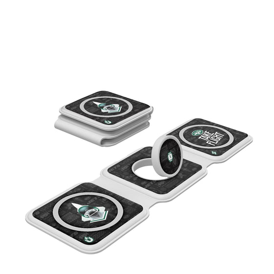 New York Jets 2024 Illustrated Limited Edition Foldable 3 in 1 Charger-0