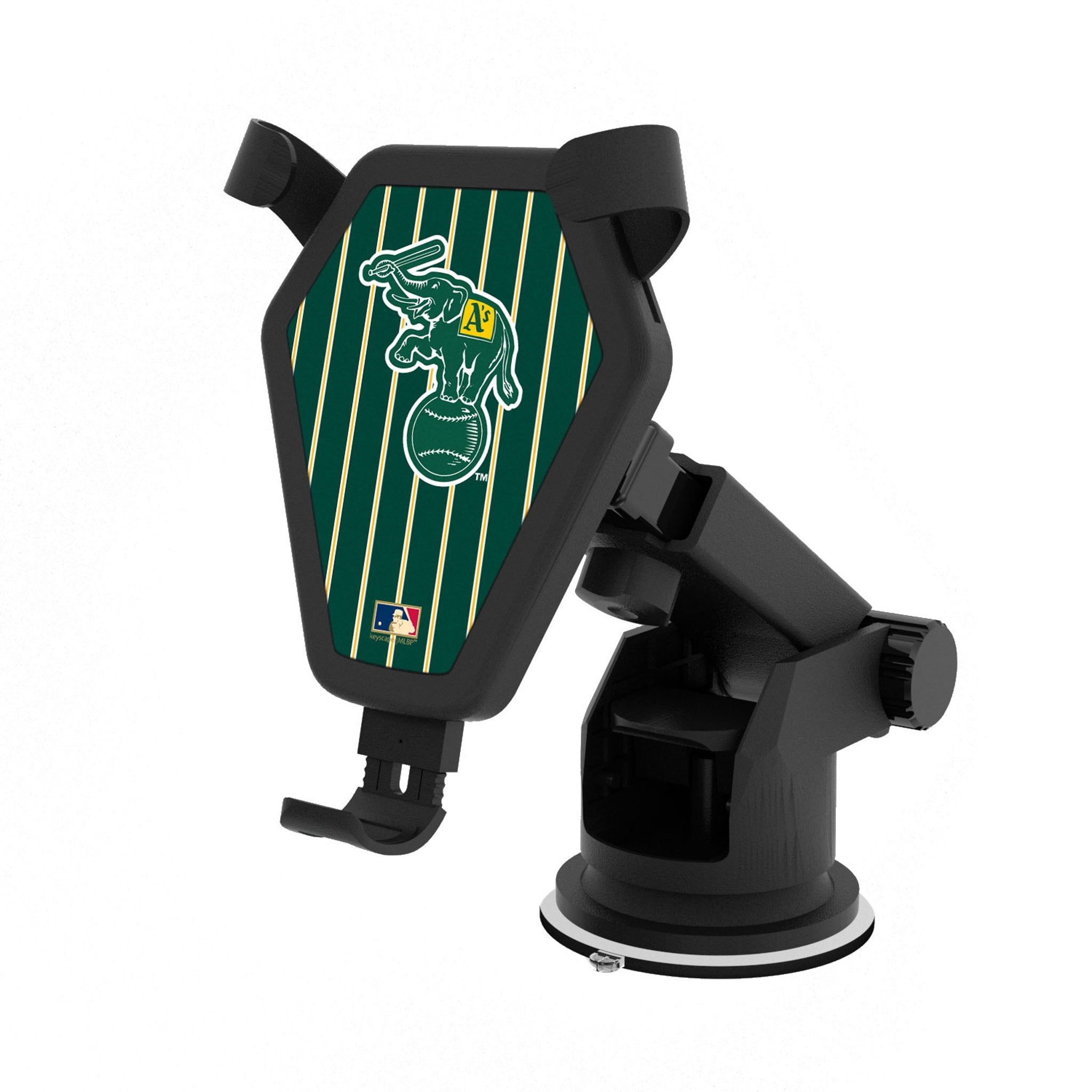Oakland As  Home 1988 - Cooperstown Collection Pinstripe Wireless Car Charger - Sports Gifts, Sports Memorabilia, Sports Collectibles, Fan Shop