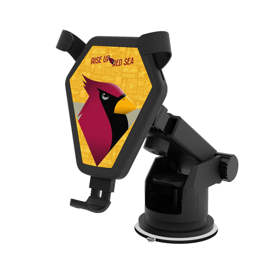 Arizona Cardinals 2024 Illustrated Limited Edition Wireless Car Charger-0