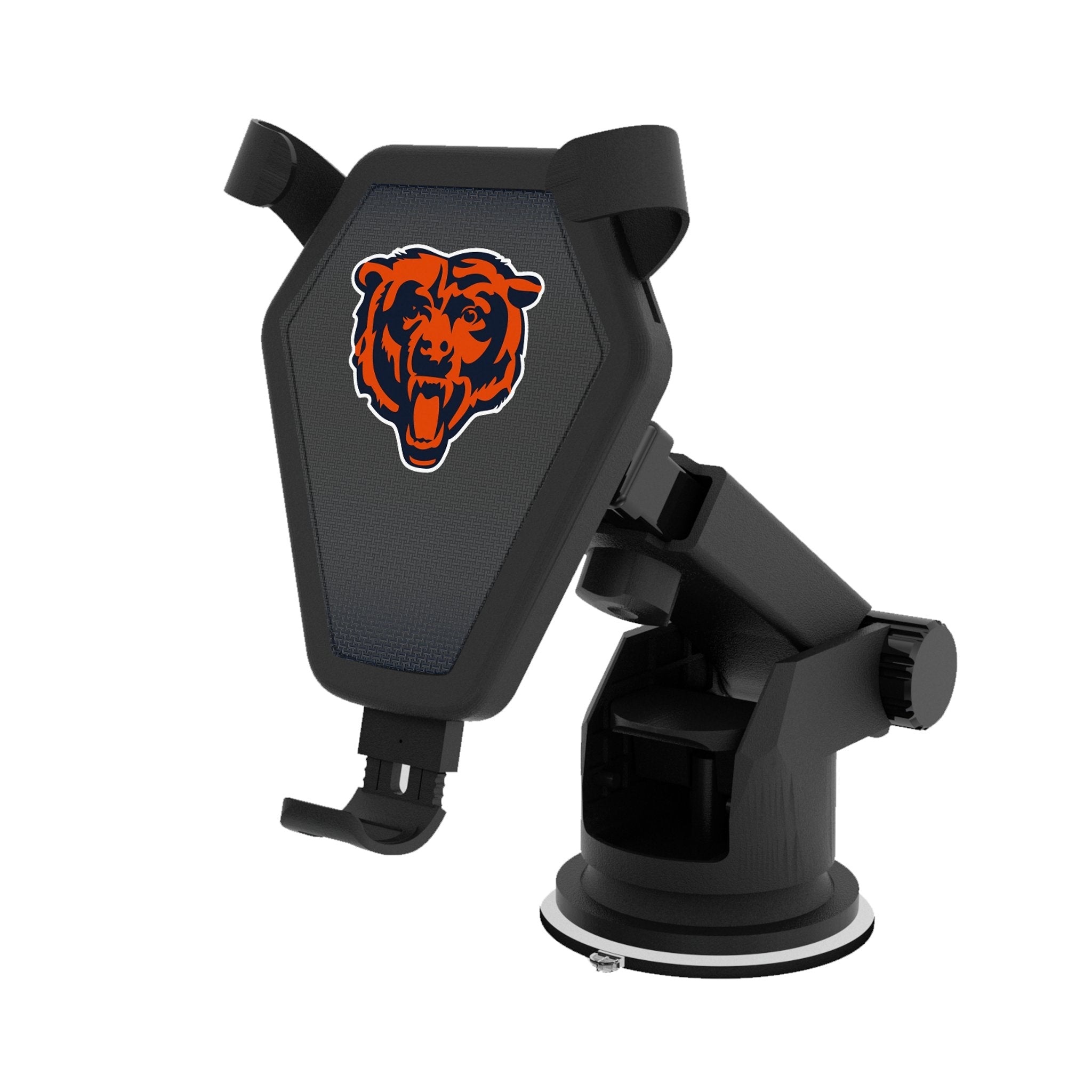 Chicago Bears Linen Wireless Car Charger - Sports Gifts, Sports Memorabilia, Sports Collectibles, Fan Shop