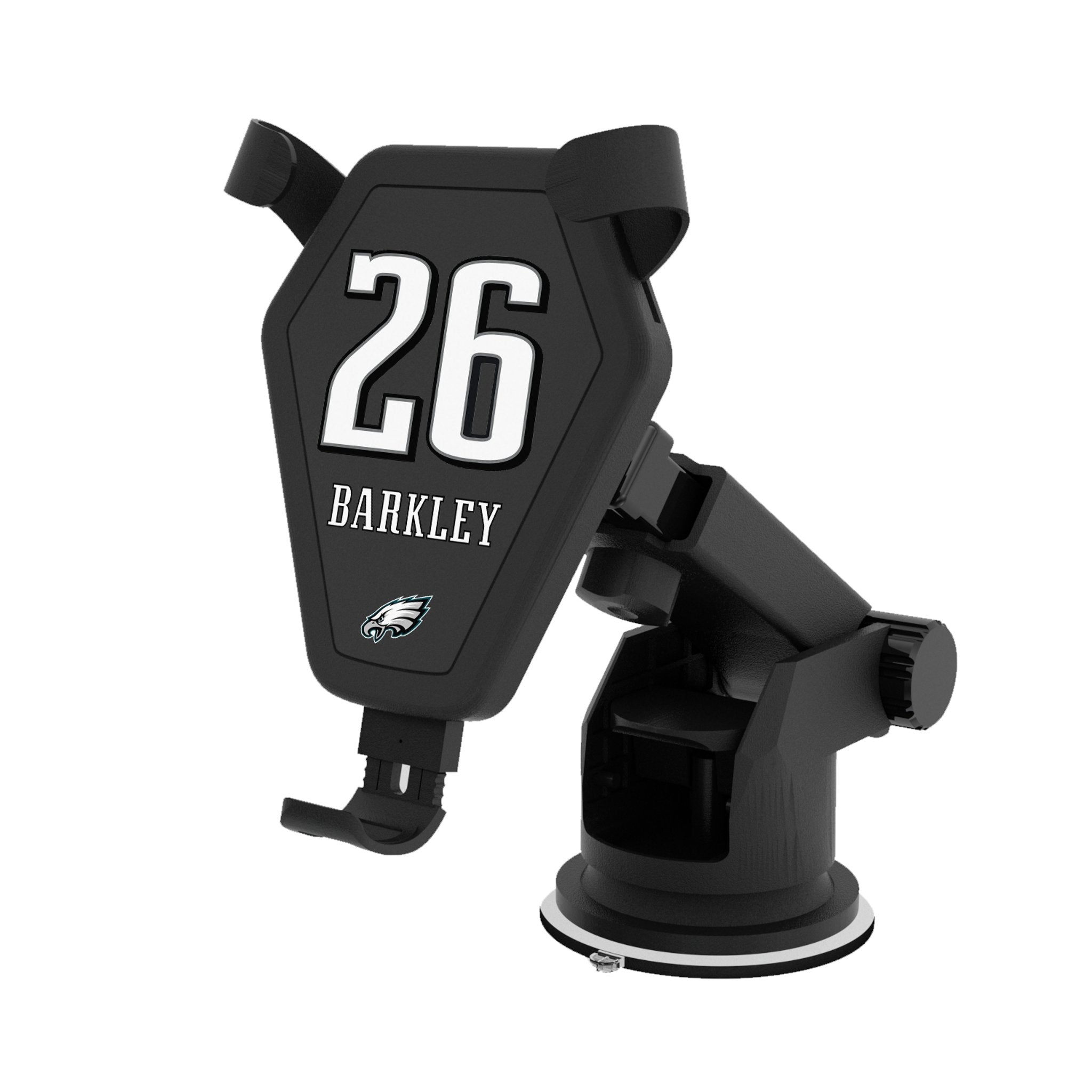 Saquon Barkley Philadelphia Eagles 26 Ready Wireless Car Charger - Sports Gifts, Sports Memorabilia, Sports Collectibles, Fan Shop