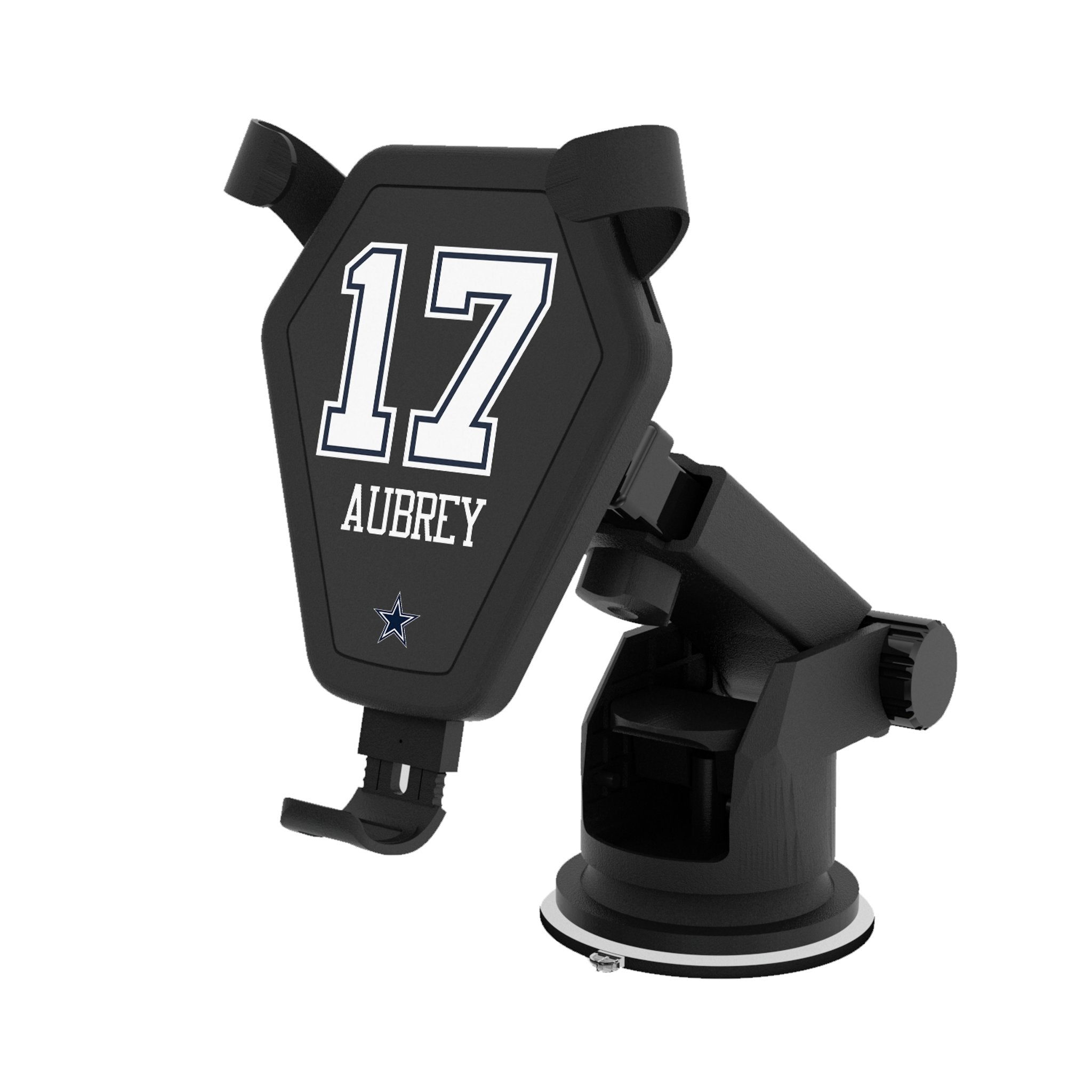 Brandon Aubrey Dallas Cowboys 17 Ready Wireless Car Charger - Sports Gifts, Sports Memorabilia, Sports Collectibles, Fan Shop