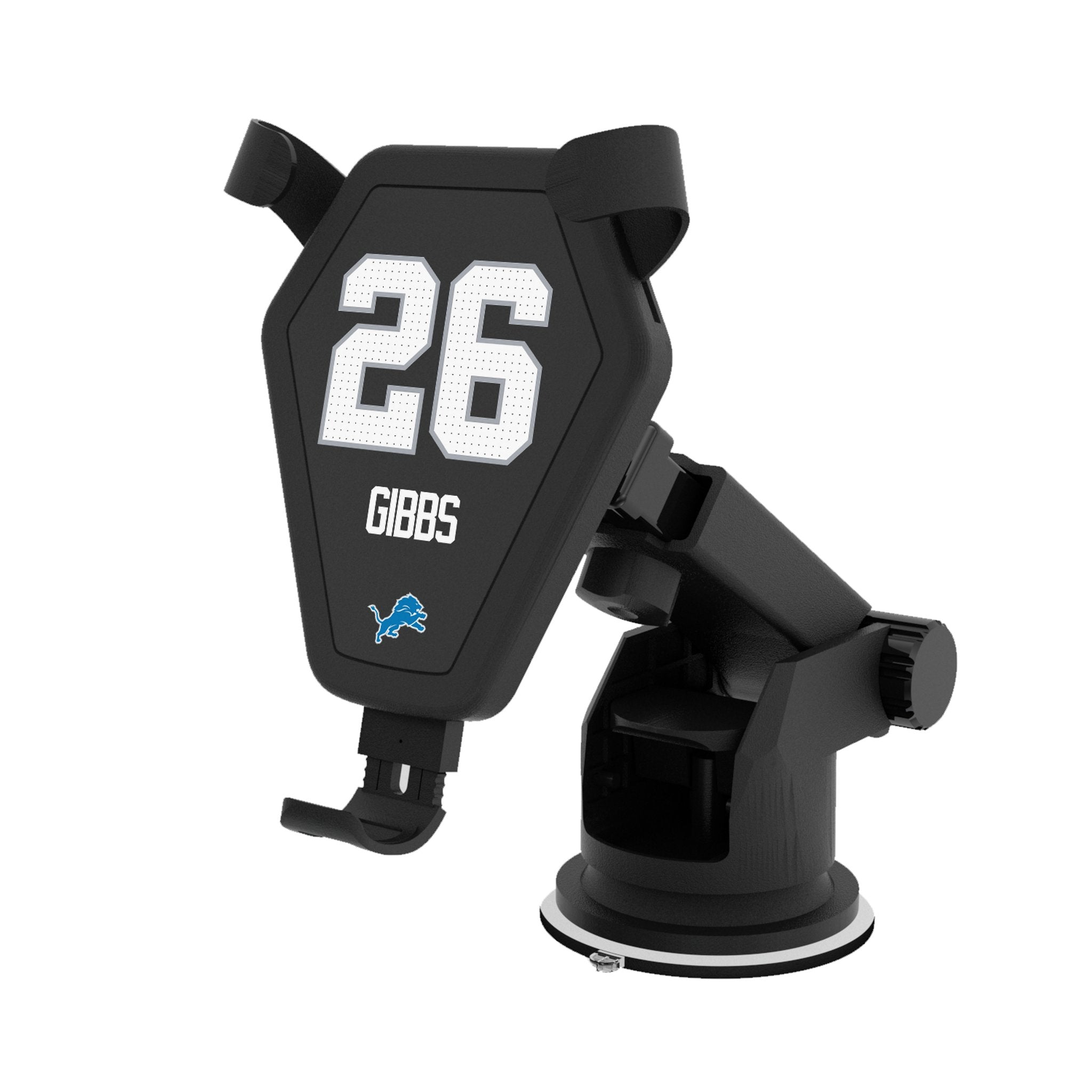 Jahmyr Gibbs Detroit Lions 26 Game Tactic Wireless Car Charger - Sports Gifts, Sports Memorabilia, Sports Collectibles, Fan Shop