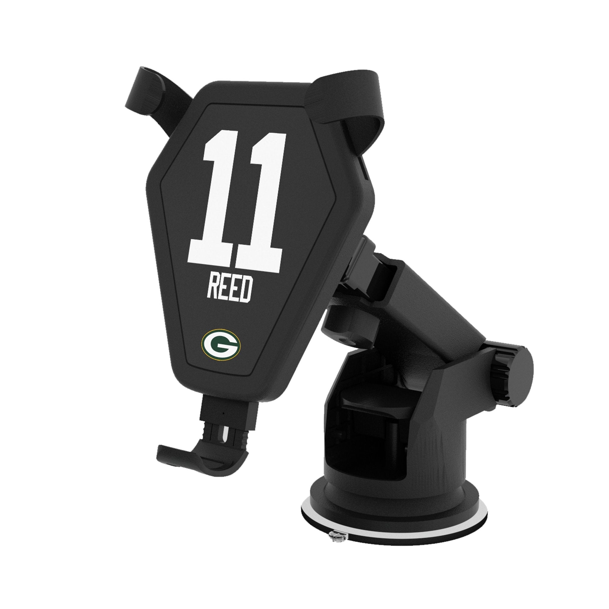 Jayden Reed Green Bay Packers 11 Ready Wireless Car Charger - Sports Gifts, Sports Memorabilia, Sports Collectibles, Fan Shop