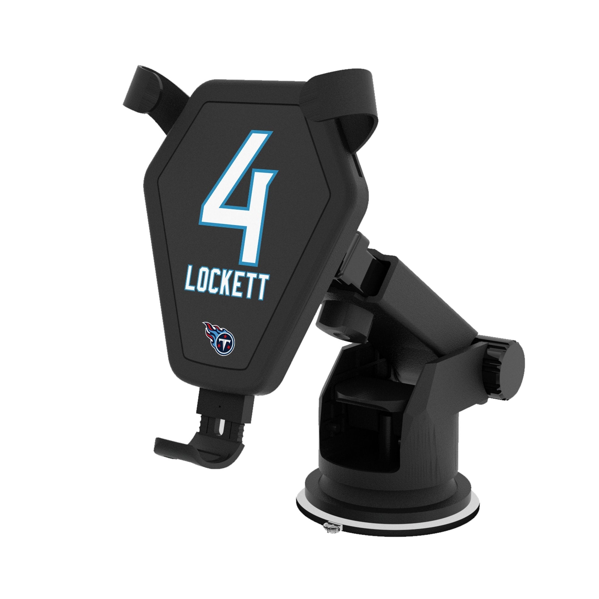 Tyler Lockett Tennessee Titans 4 Game Tactic Wireless Car Charger - Sports Gifts, Sports Memorabilia, Sports Collectibles, Fan Shop