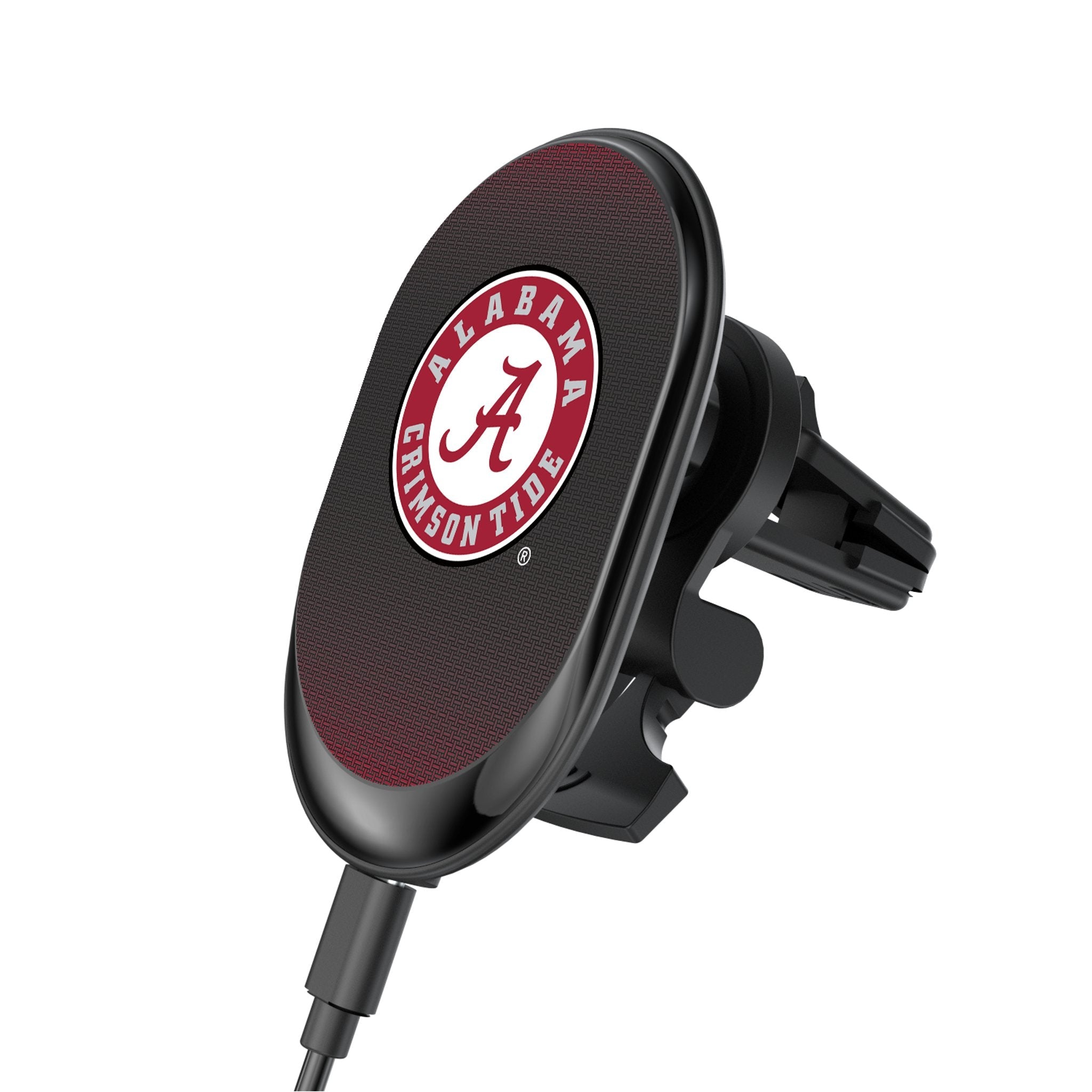 University of Alabama Crimson Tide Linen Wireless Mag Car Charger - Sports Gifts, Sports Memorabilia, Sports Collectibles, Fan Shop