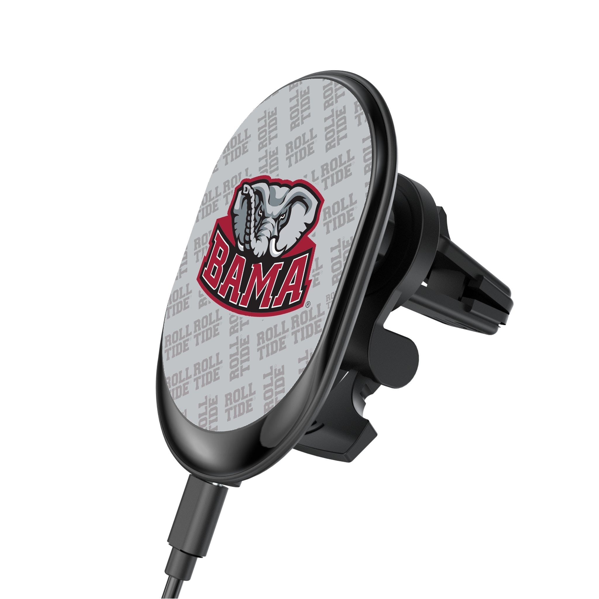 University of Alabama Crimson Tide Script A Quadtile Wireless Mag Car Charger - Sports Gifts, Sports Memorabilia, Sports Collectibles, Fan Shop