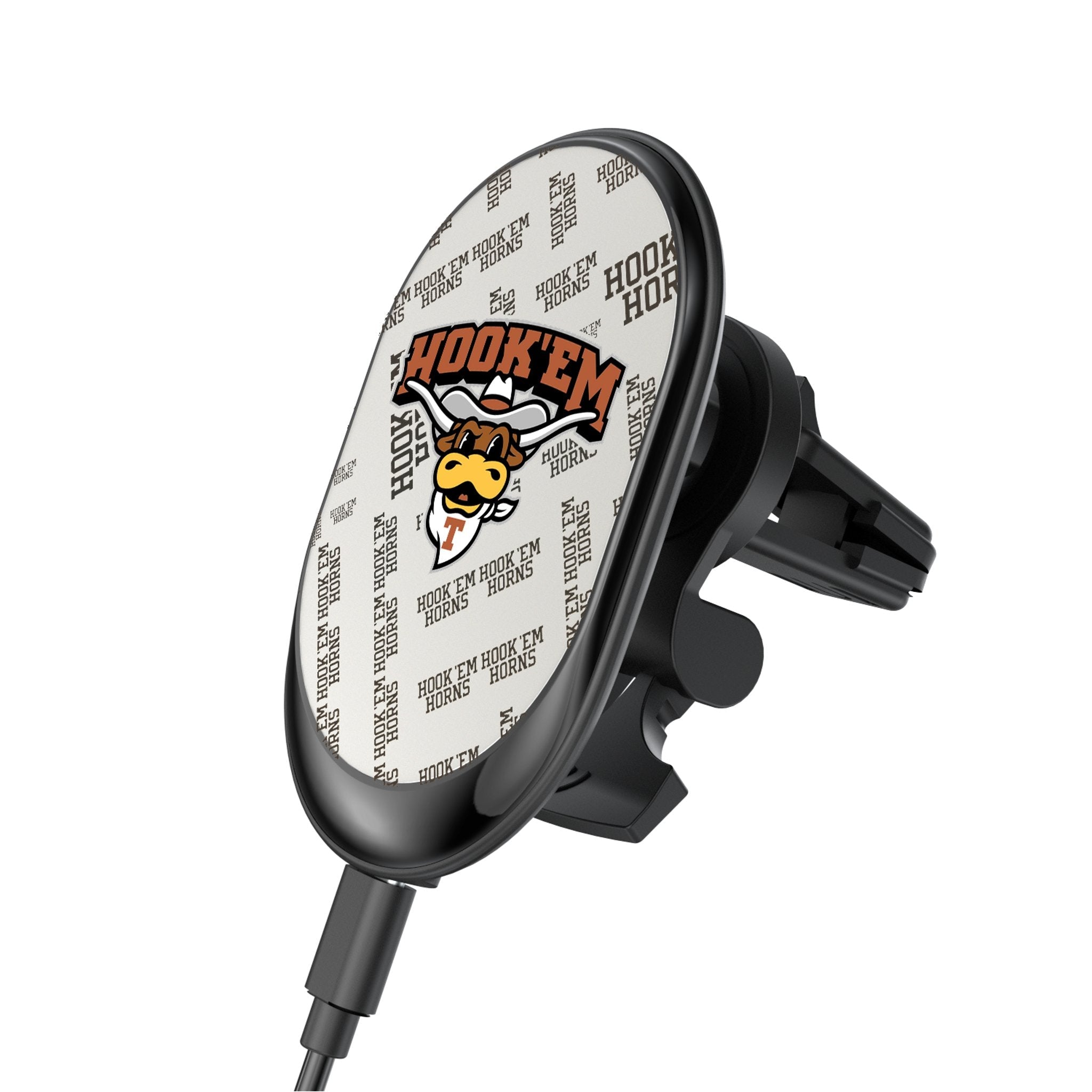 University of Texas Longhorns Quadtile Wireless Mag Car Charger - Sports Gifts, Sports Memorabilia, Sports Collectibles, Fan Shop