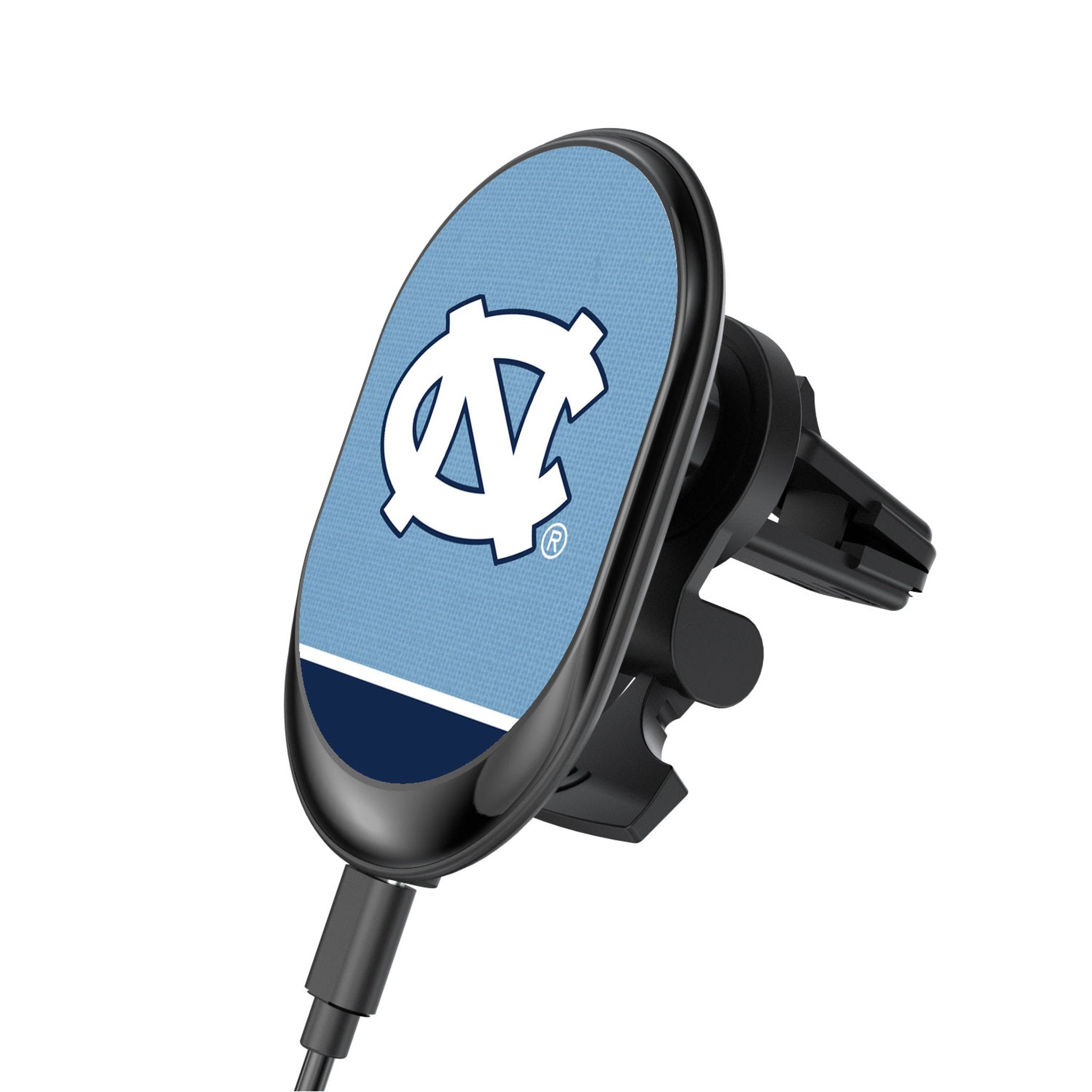 University of North Carolina Tar Heels Endzone Solid Wireless Mag Car Charger - Sports Gifts, Sports Memorabilia, Sports Collectibles, Fan Shop