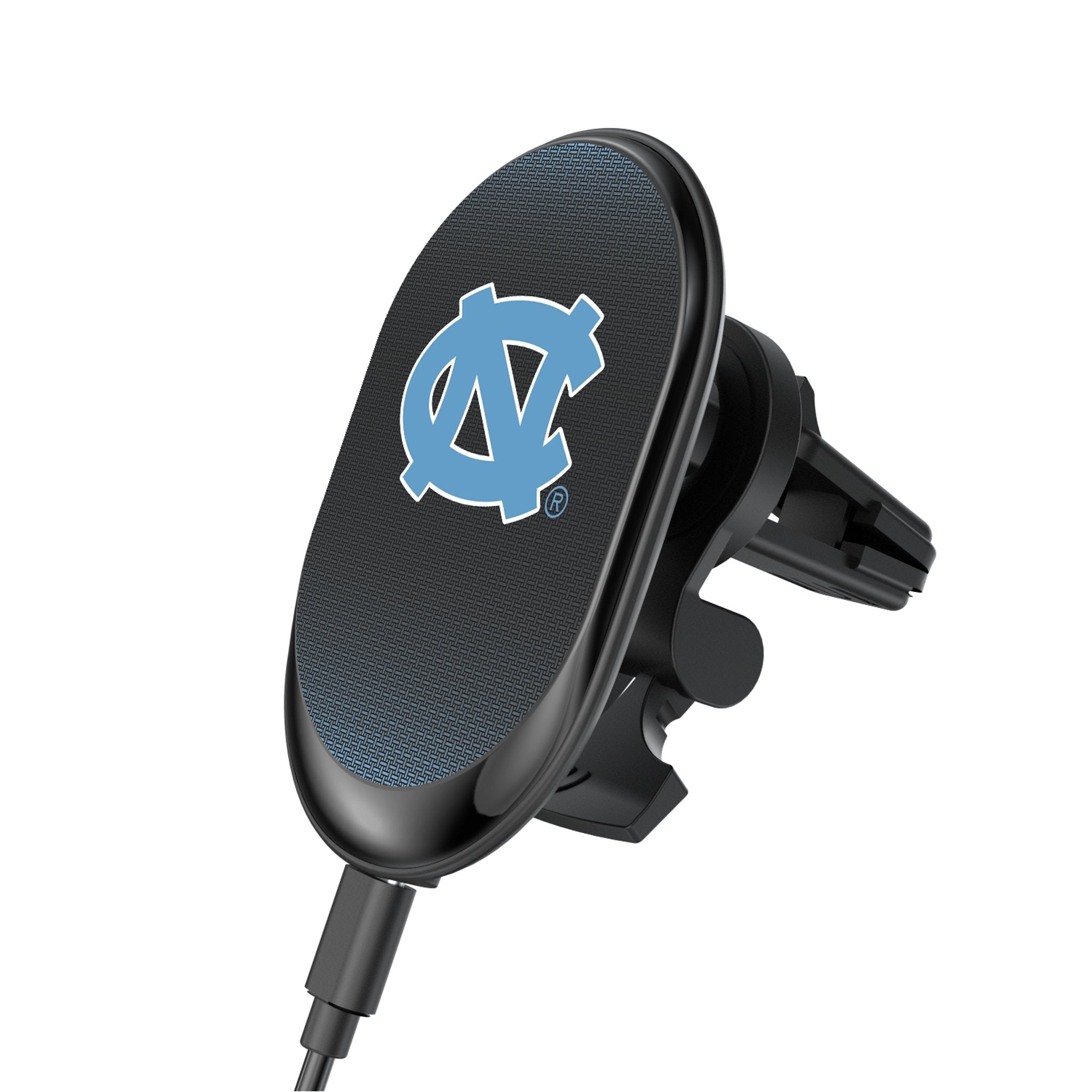 University of North Carolina Tar Heels Linen Wireless Mag Car Charger - Sports Gifts, Sports Memorabilia, Sports Collectibles, Fan Shop