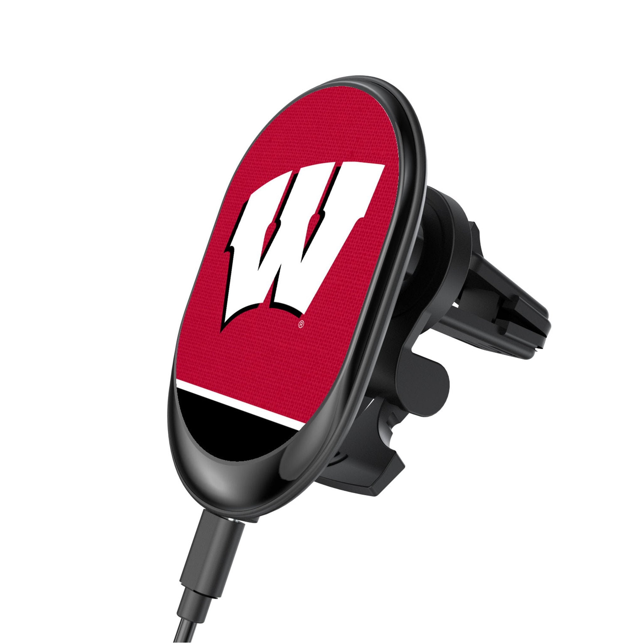 University of Wisconsin Badgers Endzone Solid Wireless Mag Car Charger - Sports Gifts, Sports Memorabilia, Sports Collectibles, Fan Shop