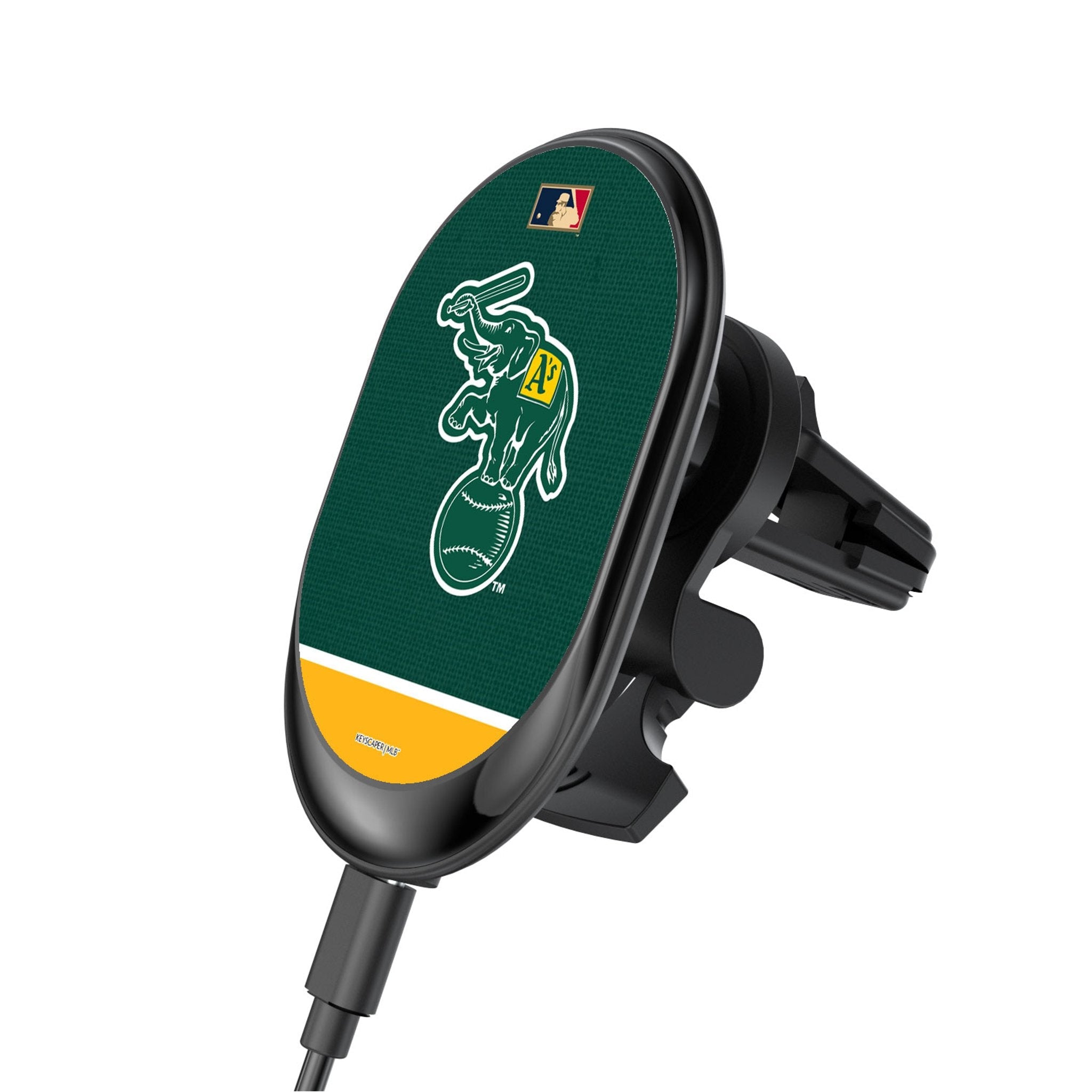 Oakland As  Home 1988 - Cooperstown Collection Endzone Solid Wireless Mag Car Charger - Sports Gifts, Sports Memorabilia, Sports Collectibles, Fan Shop