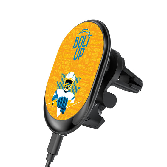 Los Angeles Chargers 2024 Illustrated Limited Edition Wireless Car Charger-0