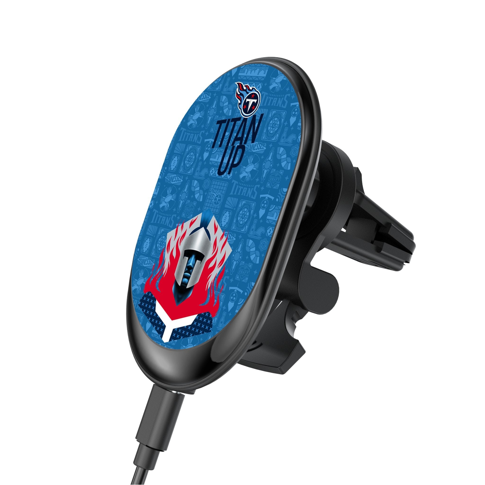 Tennessee Titans 2024 Illustrated Limited Edition Wireless Car Charger - Sports Gifts, Sports Memorabilia, Sports Collectibles, Fan Shop