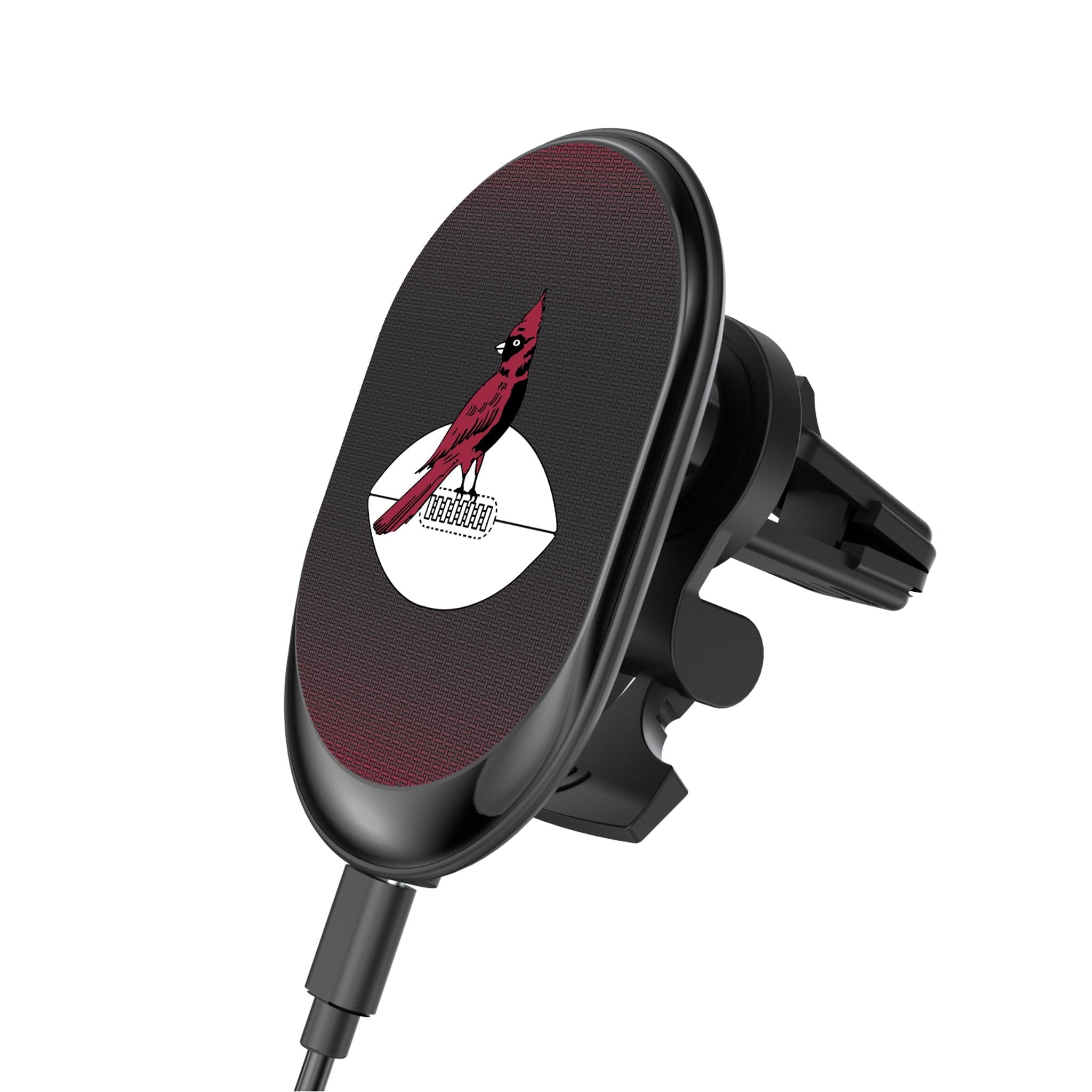Chicago Cardinals 1947-1959 Historic Collection Linen Wireless Mag Car Charger - Sports Gifts, Sports Memorabilia, Sports Collectibles, Fan Shop