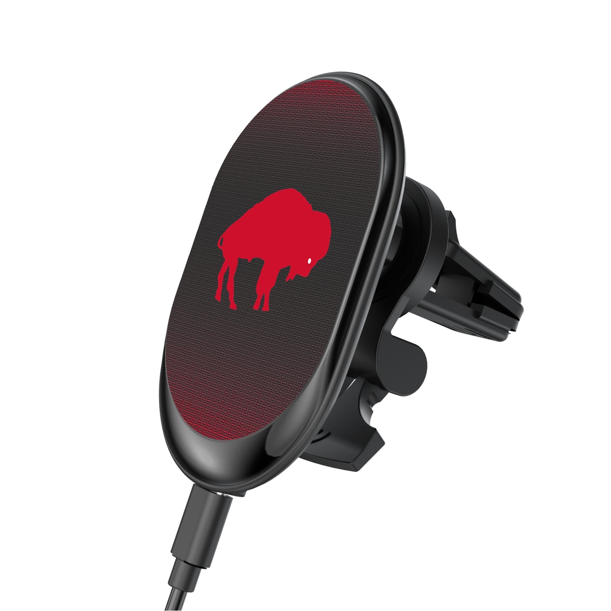 Buffalo Bills Historic Collection Linen Wireless Mag Car Charger - Sports Gifts, Sports Memorabilia, Sports Collectibles, Fan Shop