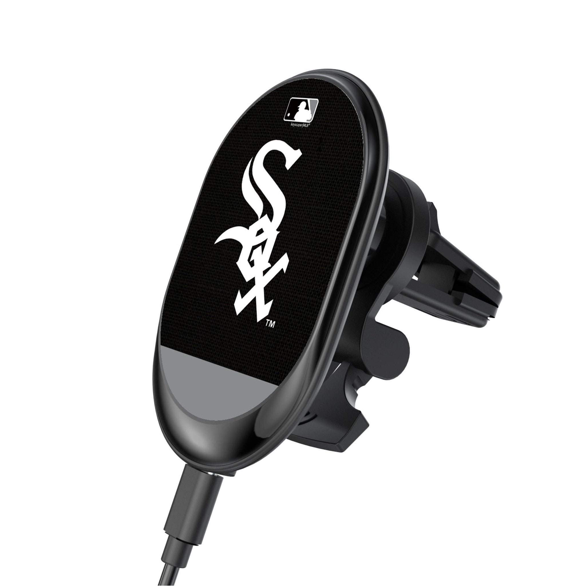 Chicago White Sox Endzone Solid Wireless Mag Car Charger - Sports Gifts, Sports Memorabilia, Sports Collectibles, Fan Shop