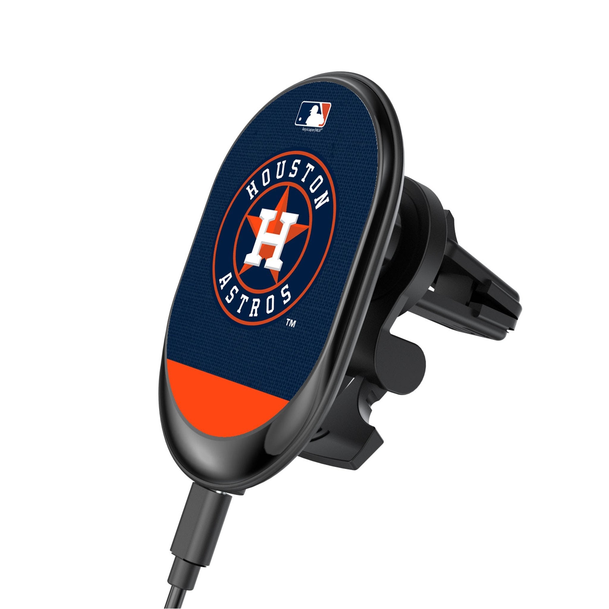 Houston Astros Endzone Solid Wireless Mag Car Charger - Sports Gifts, Sports Memorabilia, Sports Collectibles, Fan Shop