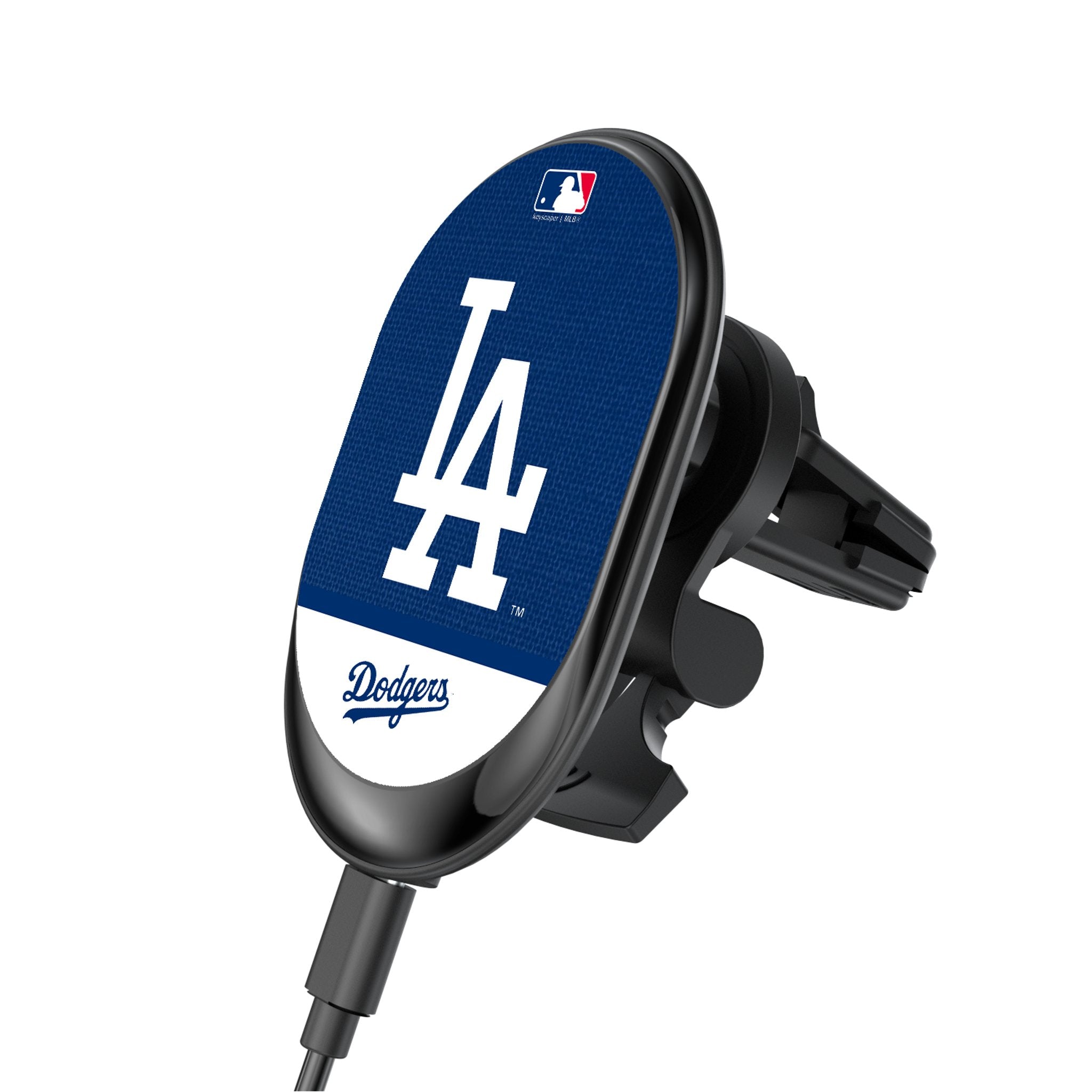LA Dodgers Endzone Solid Wireless Mag Car Charger - Sports Gifts, Sports Memorabilia, Sports Collectibles, Fan Shop