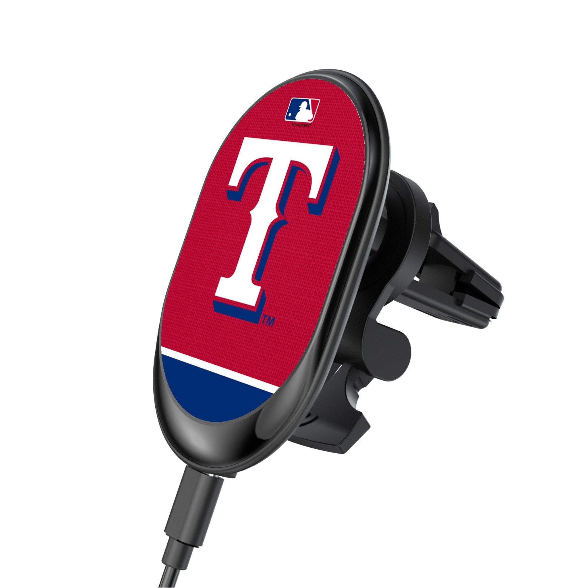 Texas Rangers Endzone Solid Wireless Mag Car Charger - Sports Gifts, Sports Memorabilia, Sports Collectibles, Fan Shop