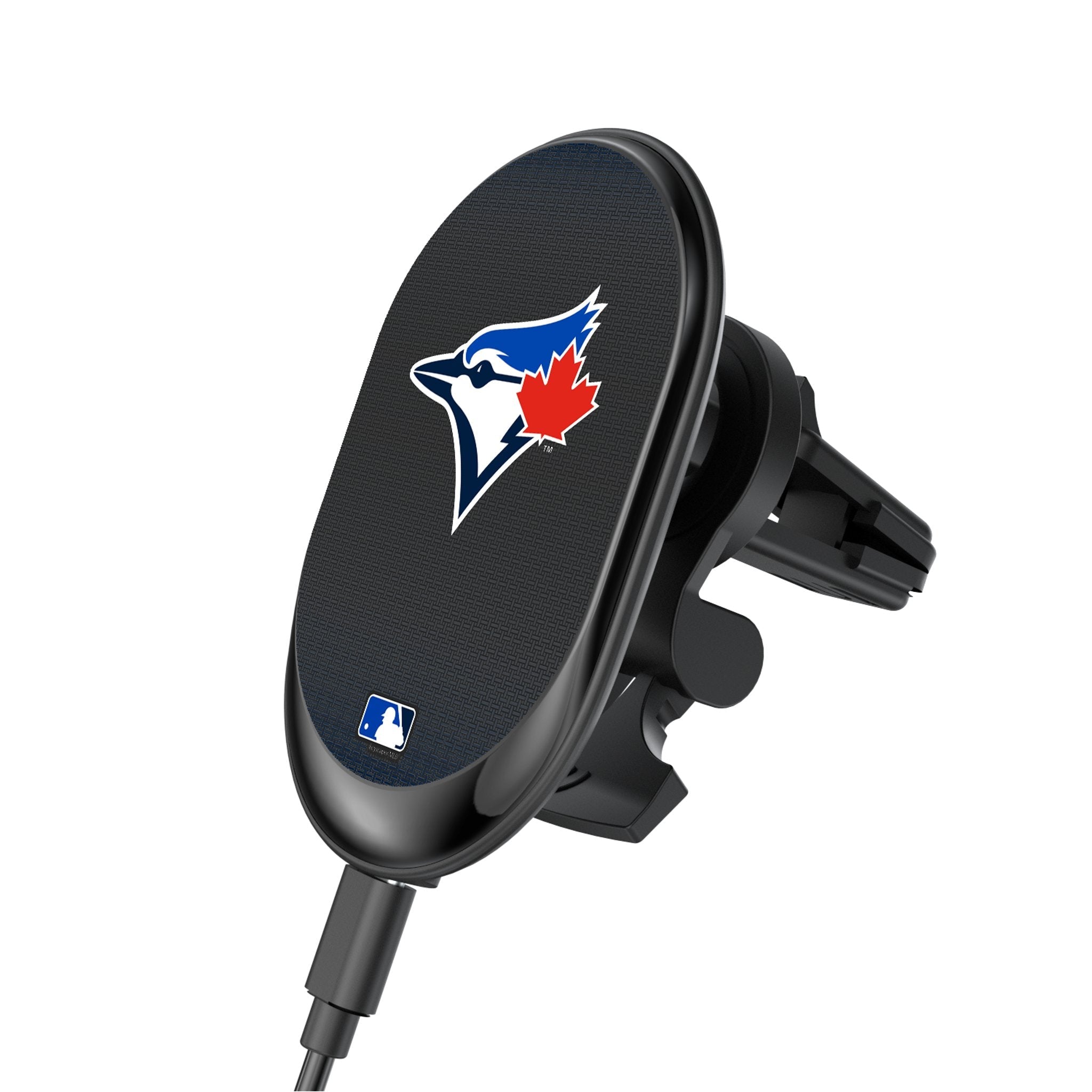Toronto Blue Jays Linen Wireless Mag Car Charger - Sports Gifts, Sports Memorabilia, Sports Collectibles, Fan Shop