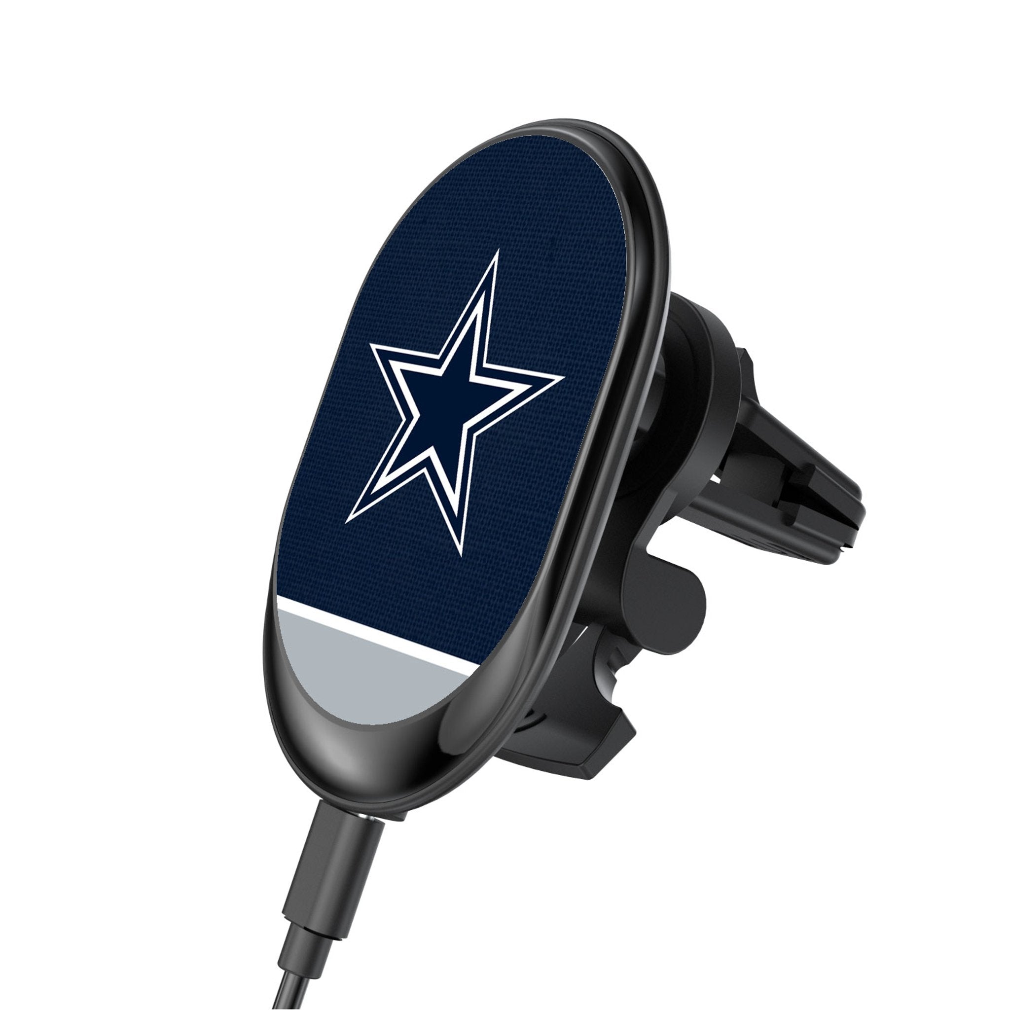 Dallas Cowboys Endzone Solid Wireless Mag Car Charger - Sports Gifts, Sports Memorabilia, Sports Collectibles, Fan Shop