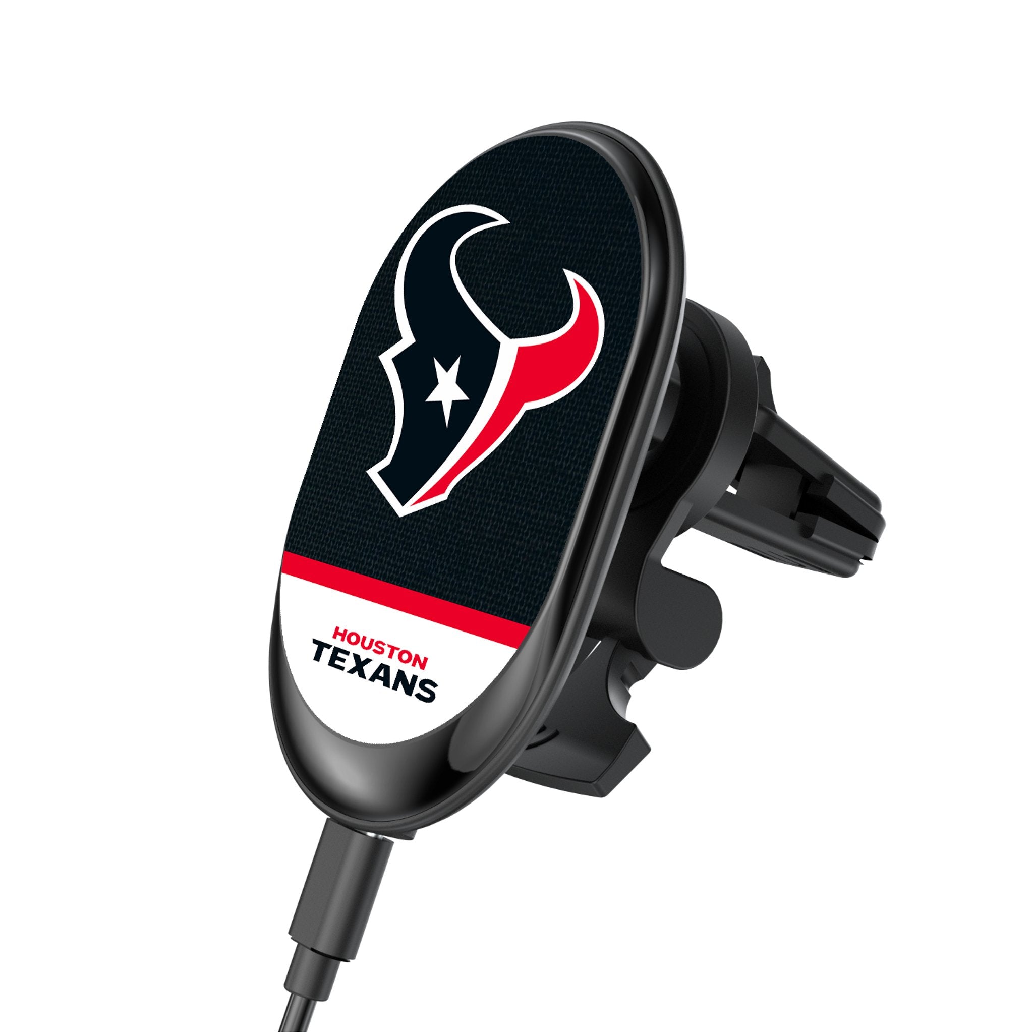 Houston Texans Endzone Solid Wireless Mag Car Charger - Sports Gifts, Sports Memorabilia, Sports Collectibles, Fan Shop