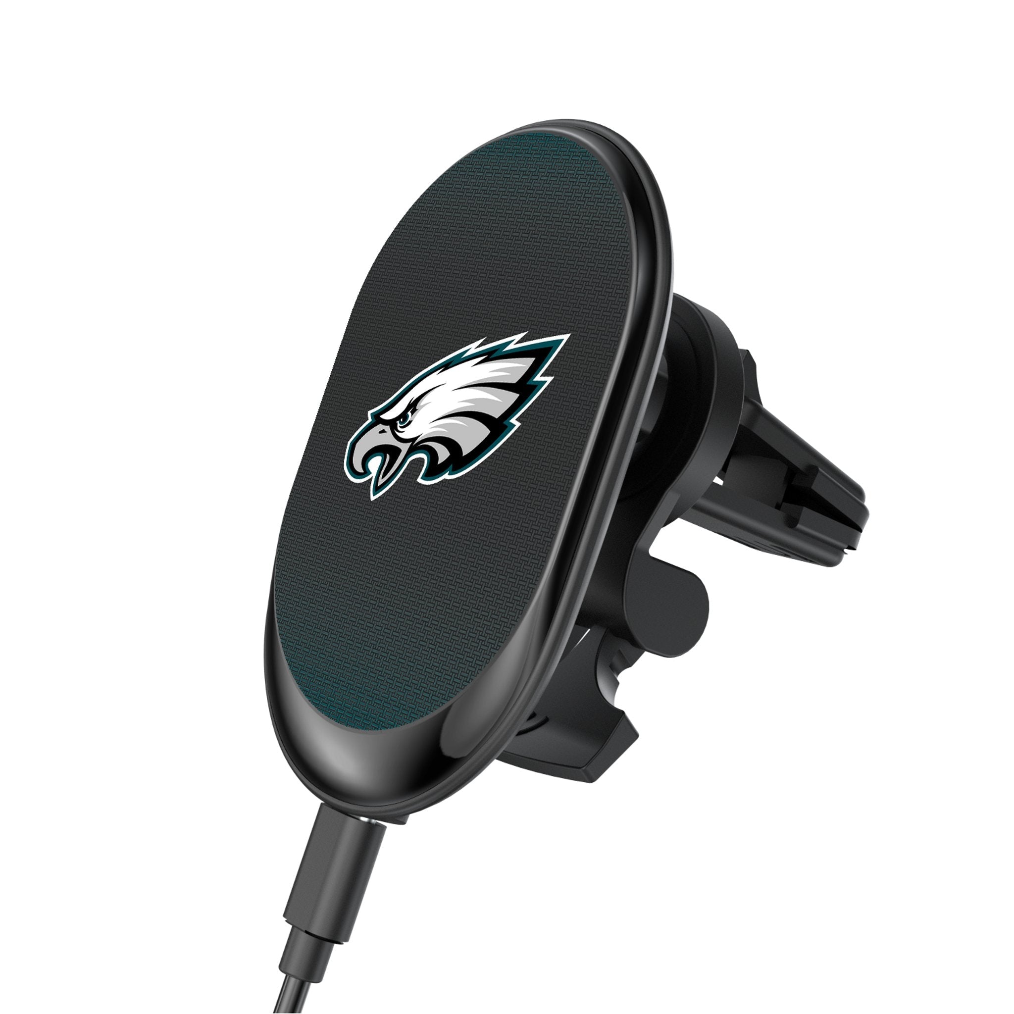 Philadelphia Eagles Linen Wireless Mag Car Charger - Sports Gifts, Sports Memorabilia, Sports Collectibles, Fan Shop