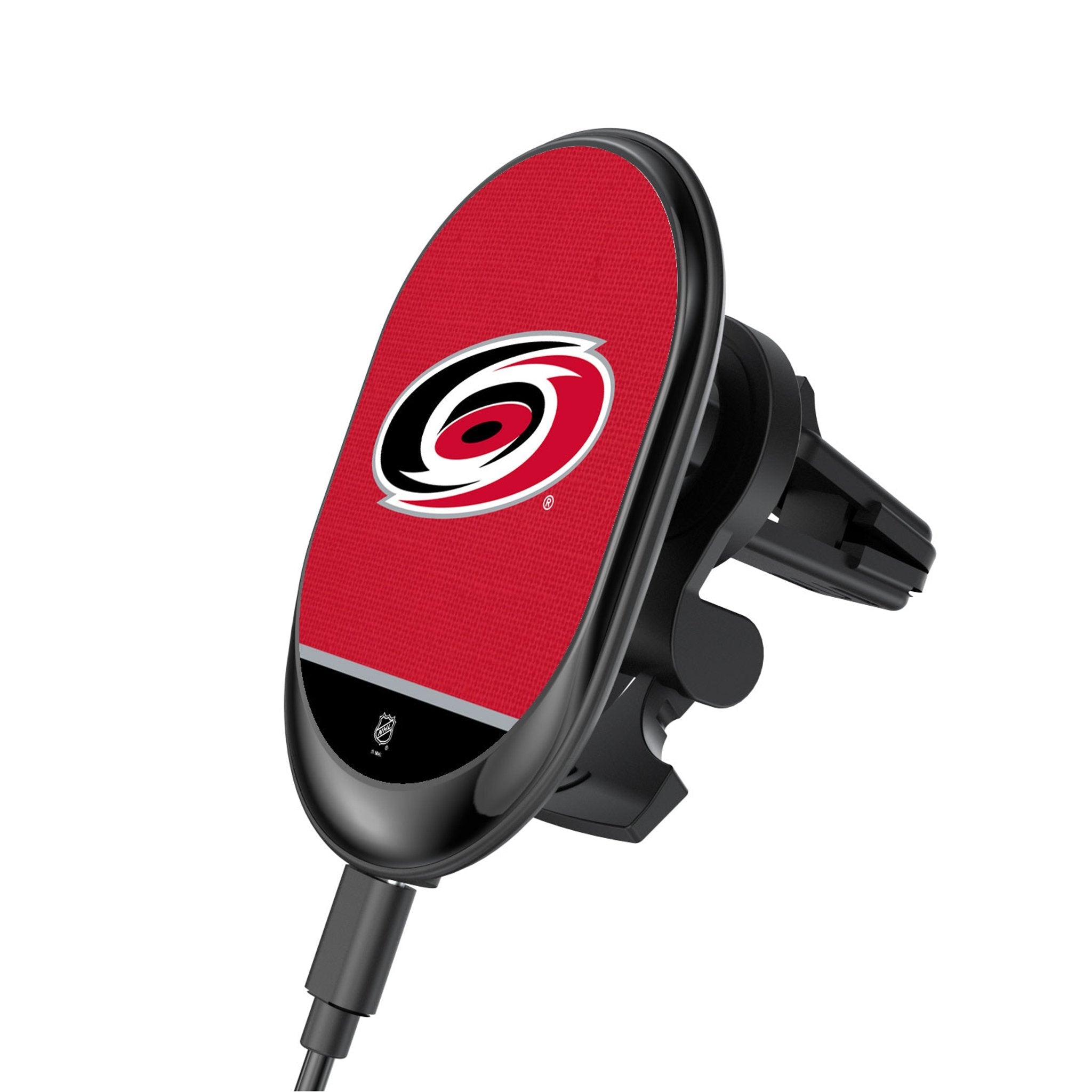 Carolina Hurricanes Endzone Solid Wireless Mag Car Charger - Sports Gifts, Sports Memorabilia, Sports Collectibles, Fan Shop