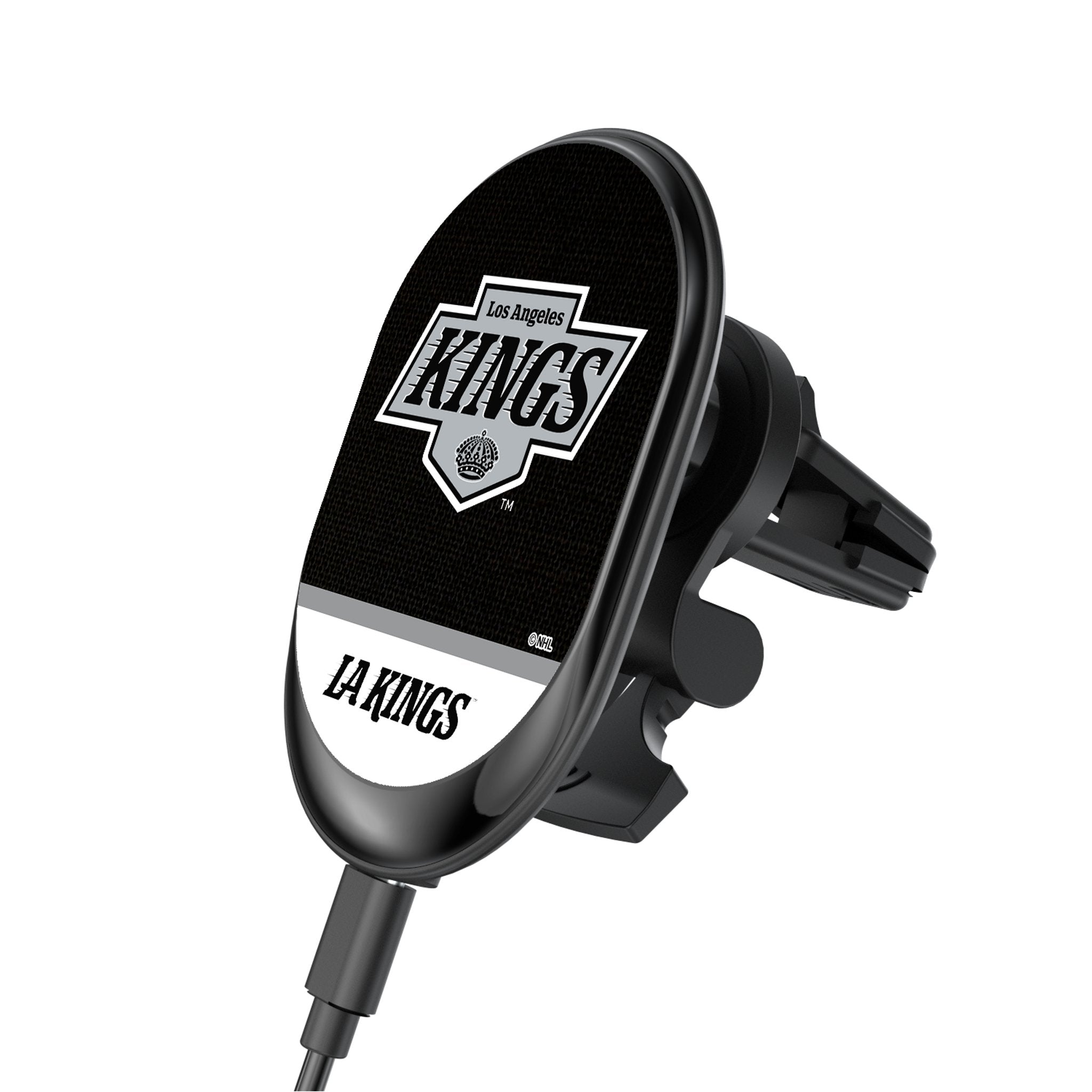 LA Kings Endzone Solid Wireless Mag Car Charger - Sports Gifts, Sports Memorabilia, Sports Collectibles, Fan Shop