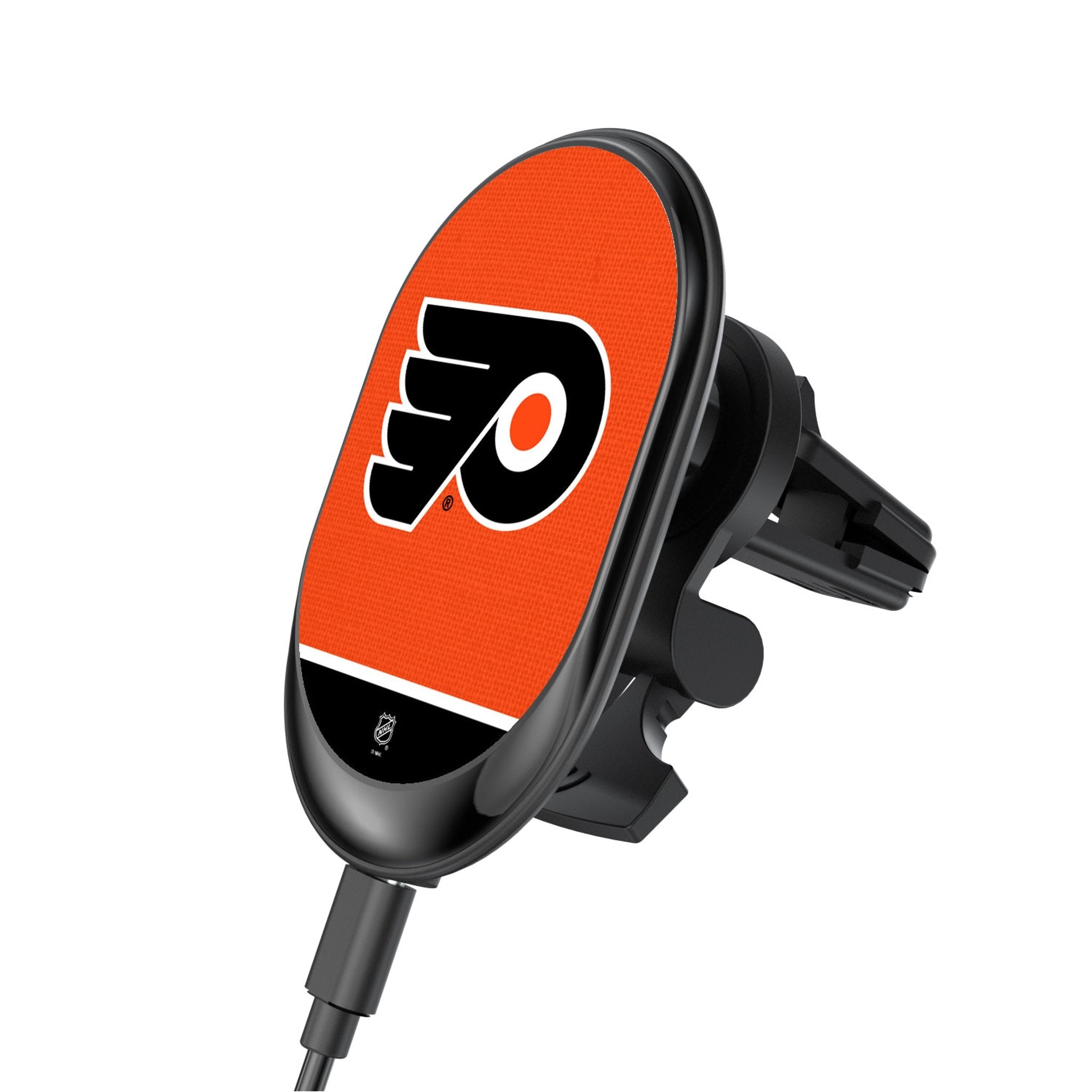 Philadelphia Flyers Endzone Solid Wireless Mag Car Charger - Sports Gifts, Sports Memorabilia, Sports Collectibles, Fan Shop