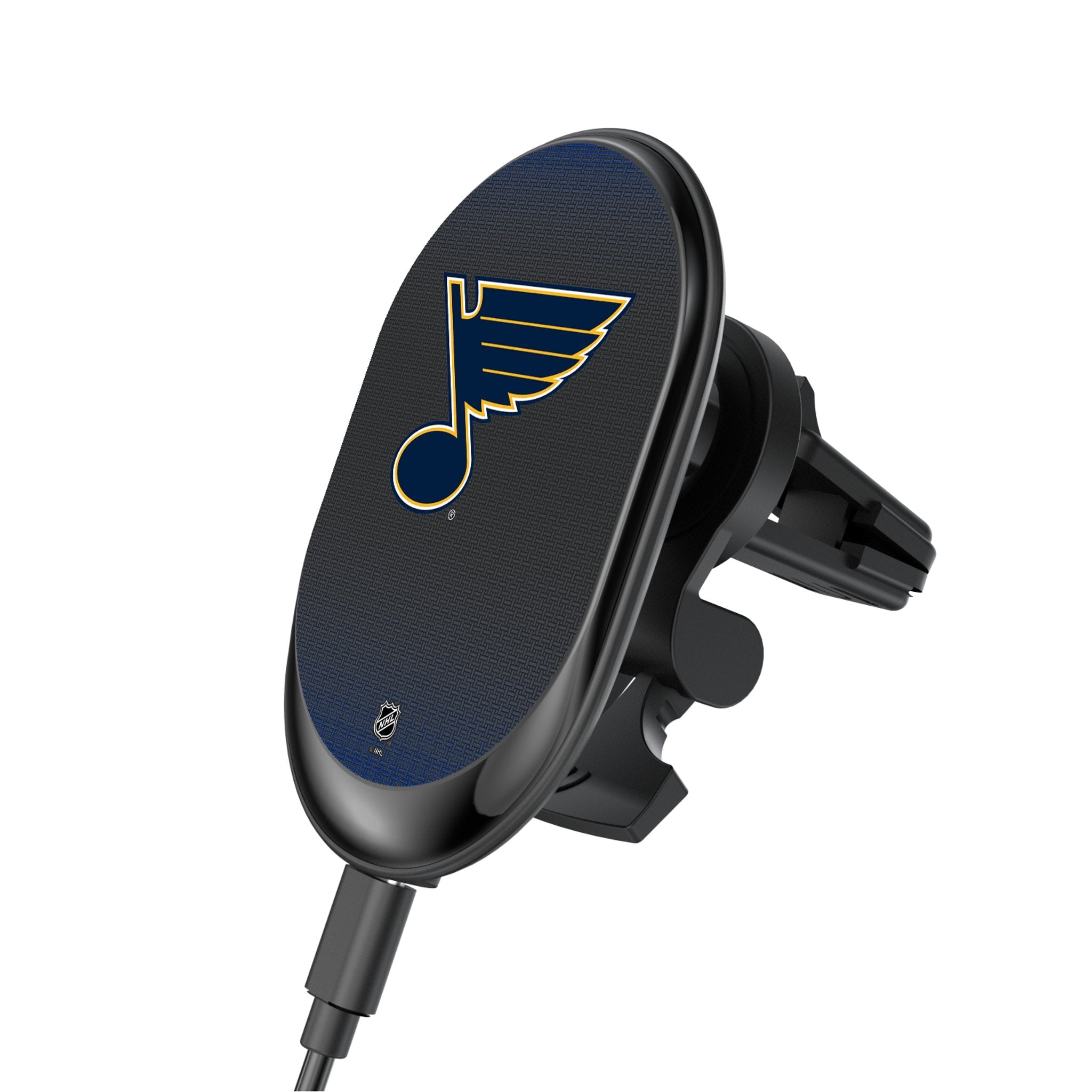 St. Louis Blues Linen Wireless Mag Car Charger - Sports Gifts, Sports Memorabilia, Sports Collectibles, Fan Shop