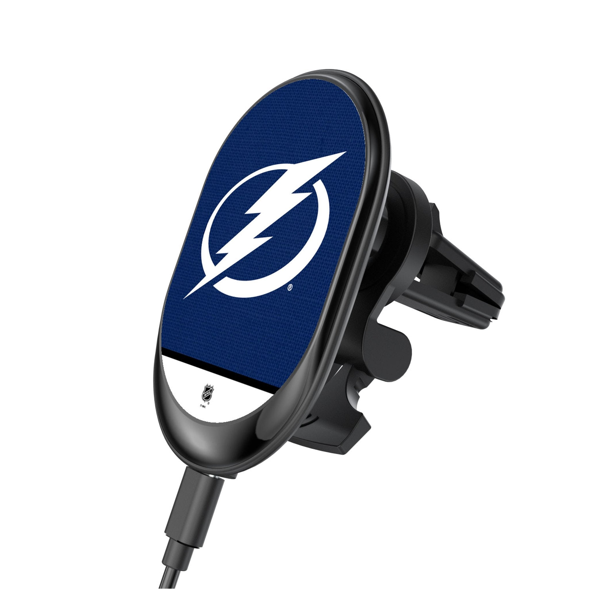 Tampa Bay Lightning Endzone Solid Wireless Mag Car Charger - Sports Gifts, Sports Memorabilia, Sports Collectibles, Fan Shop