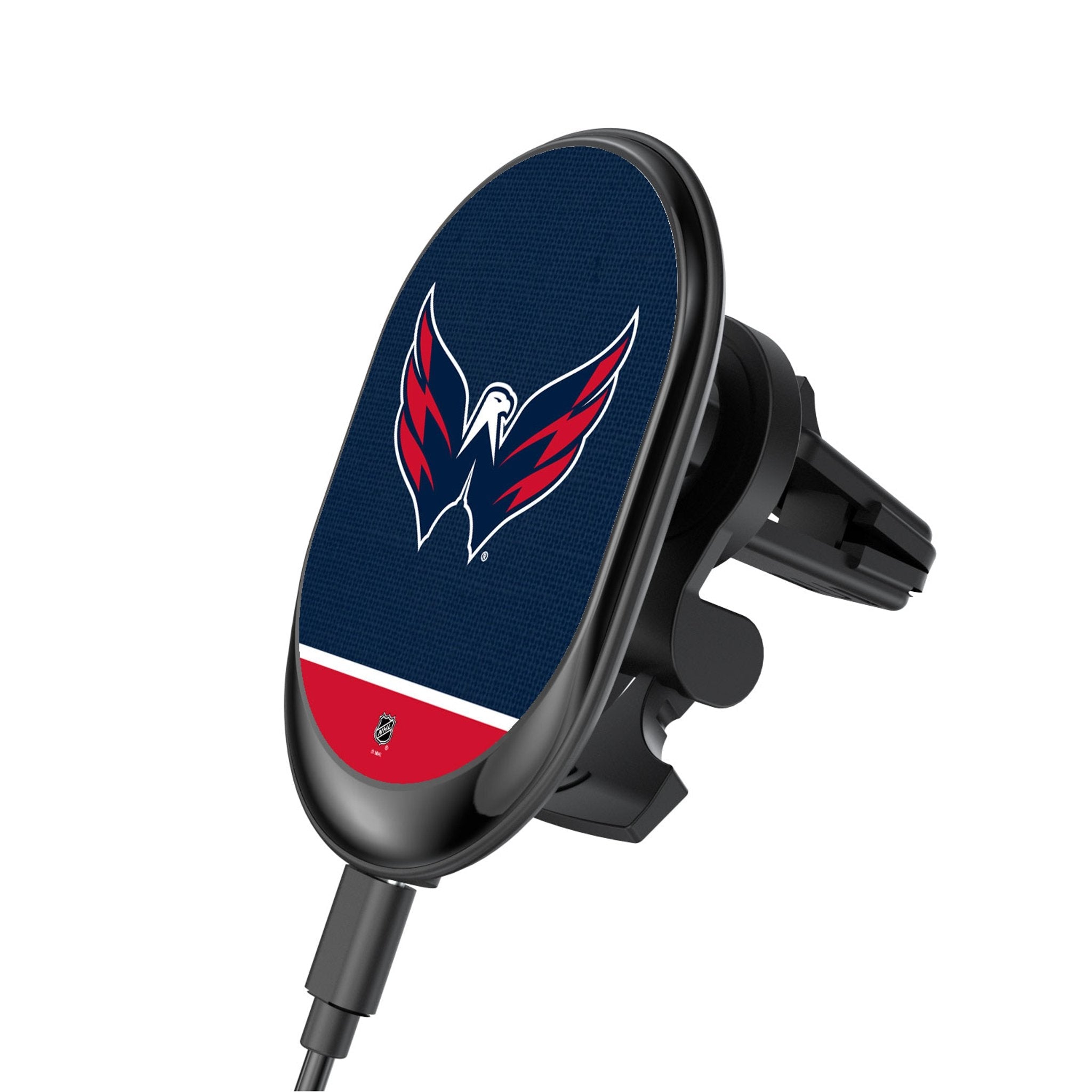 Washington Capitals Endzone Solid Wireless Mag Car Charger - Sports Gifts, Sports Memorabilia, Sports Collectibles, Fan Shop