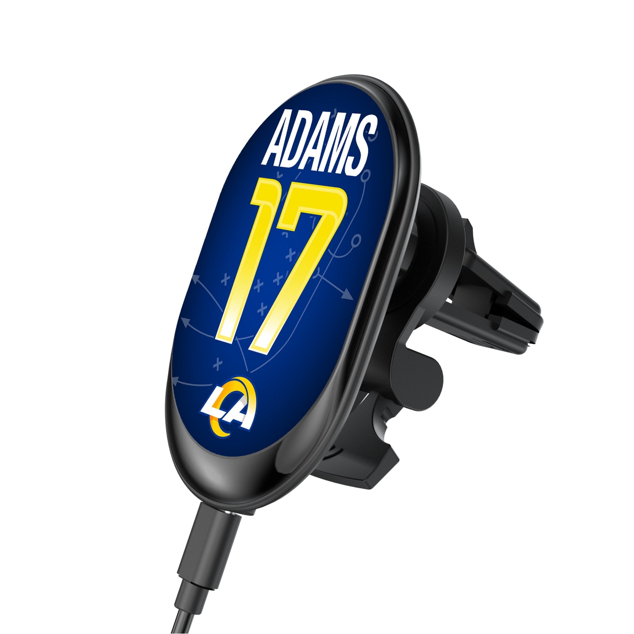 Davante Adams Los Angeles Rams 17 Game Tactic Wireless Mag Car Charger - Sports Gifts, Sports Memorabilia, Sports Collectibles, Fan Shop