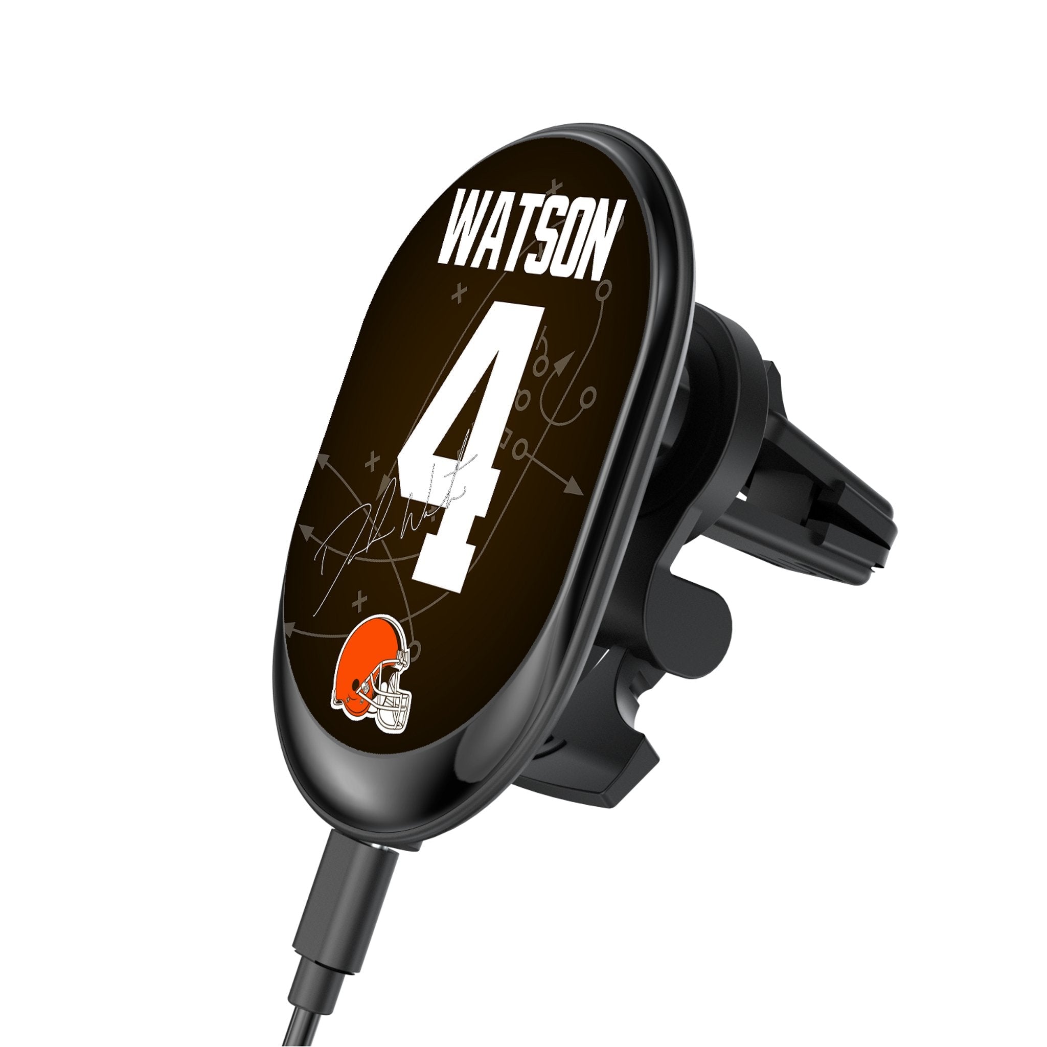 Deshaun Watson Cleveland Browns 4 Ready Wireless Mag Car Charger - Sports Gifts, Sports Memorabilia, Sports Collectibles, Fan Shop