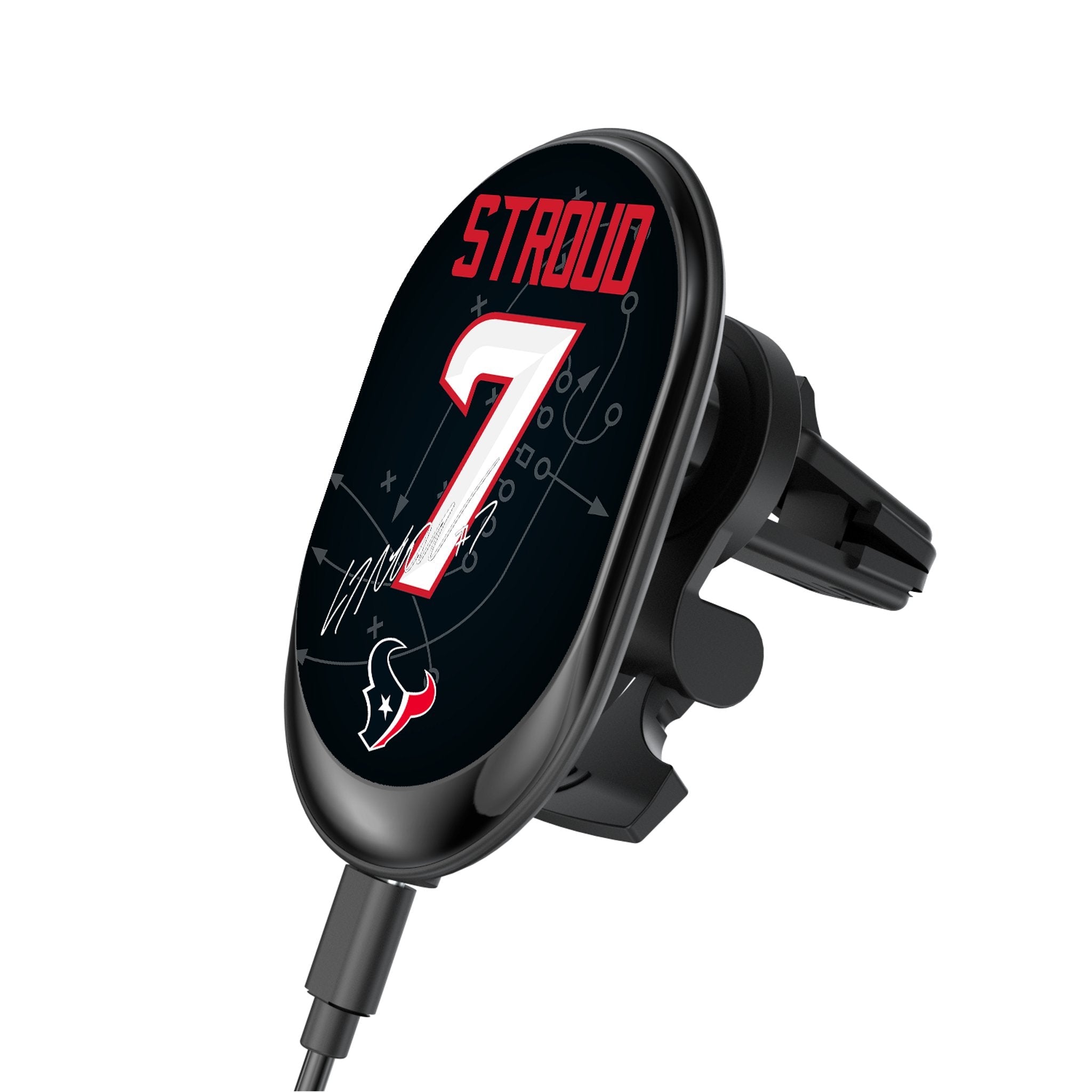 C.J. Stroud Houston Texans 7 Ready Wireless Mag Car Charger - Sports Gifts, Sports Memorabilia, Sports Collectibles, Fan Shop