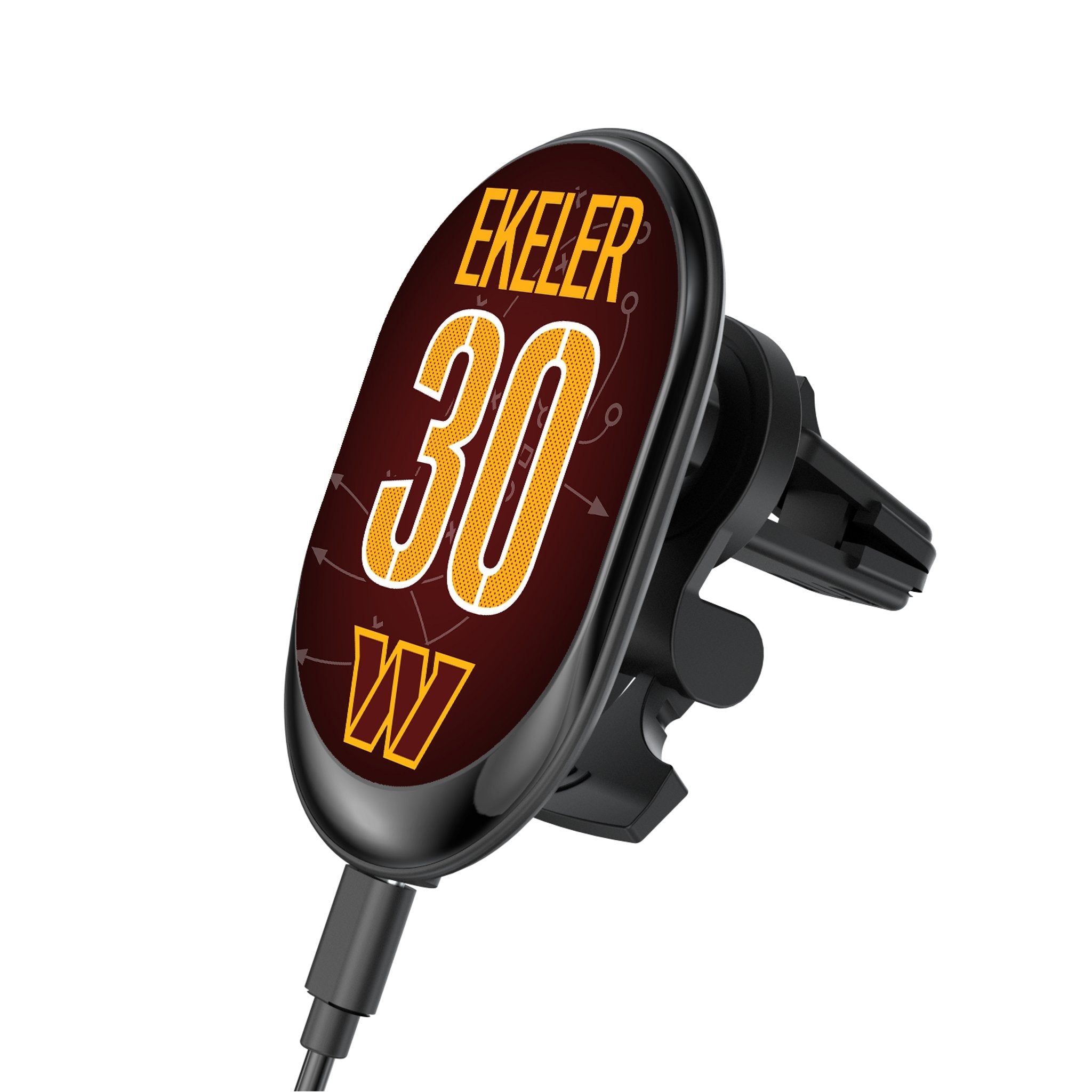 Austin Ekeler Washington Commanders 30 Ready Wireless Mag Car Charger - Sports Gifts, Sports Memorabilia, Sports Collectibles, Fan Shop
