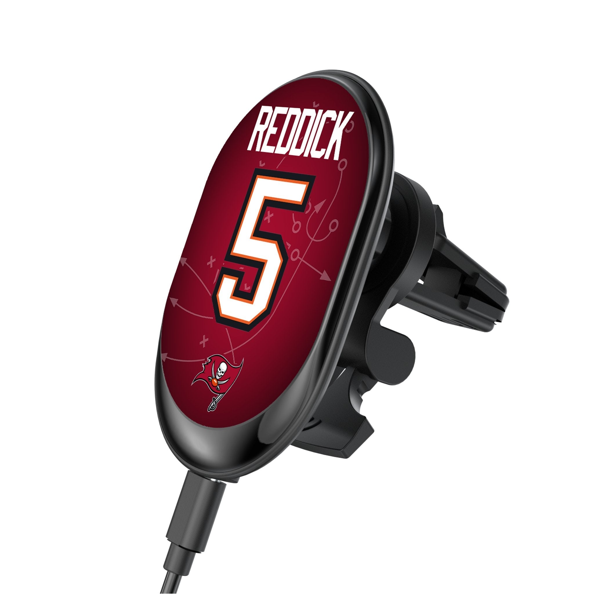 Haason Reddick Tampa Bay Buccaneers 5 Game Tactic Wireless Mag Car Charger - Sports Gifts, Sports Memorabilia, Sports Collectibles, Fan Shop